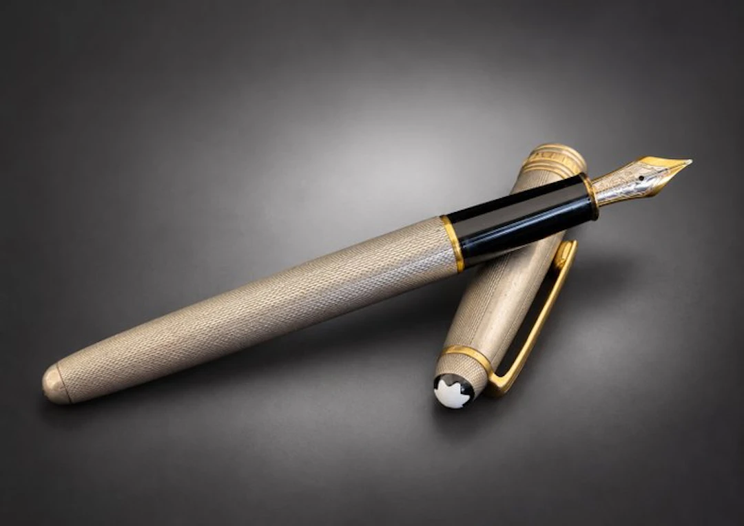 Montblanc - Meisterstück Classique Silver Barley - Fountain pen