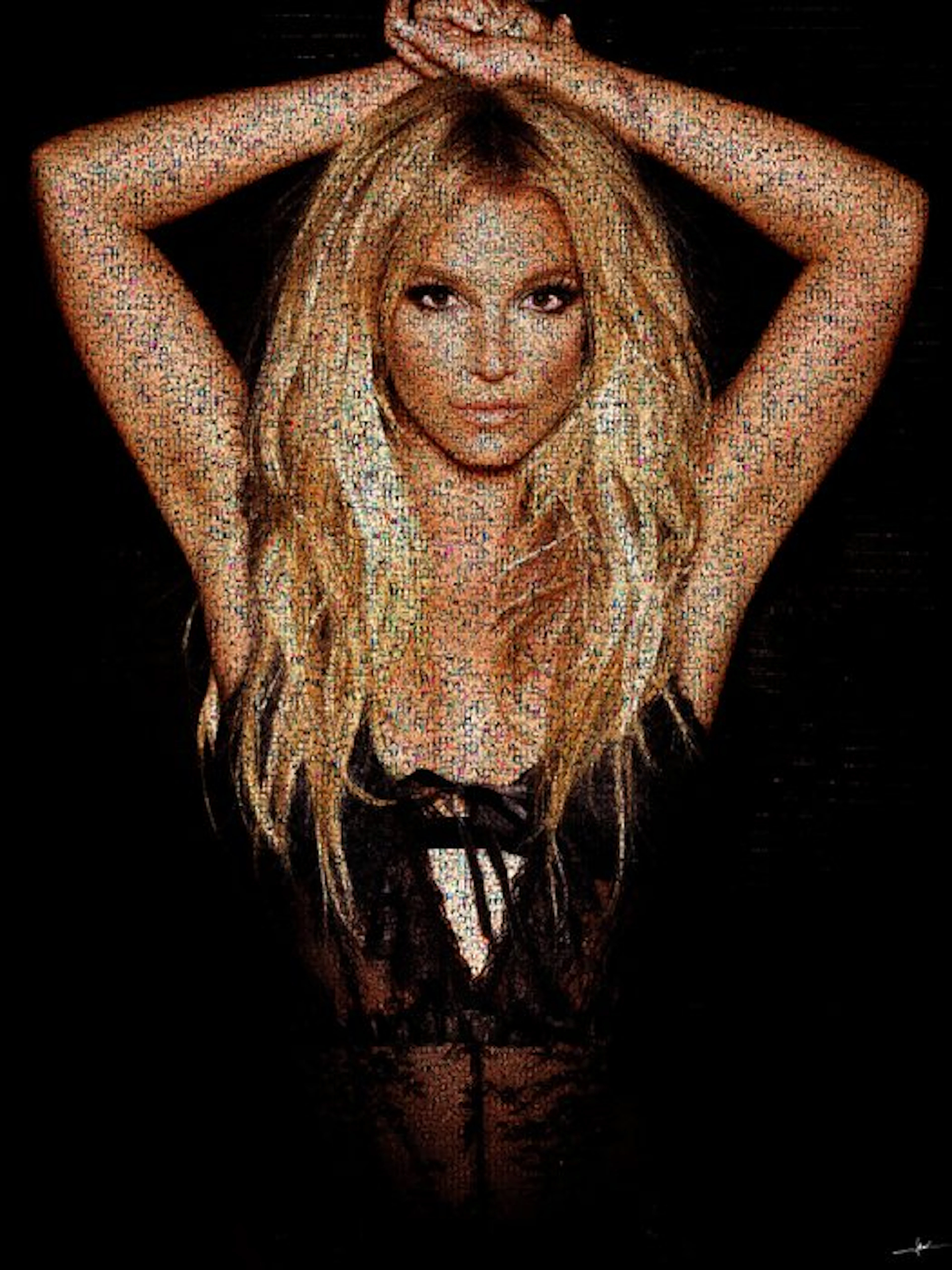 David Law - Crypto Britney Spears II - Format XL 60x80
