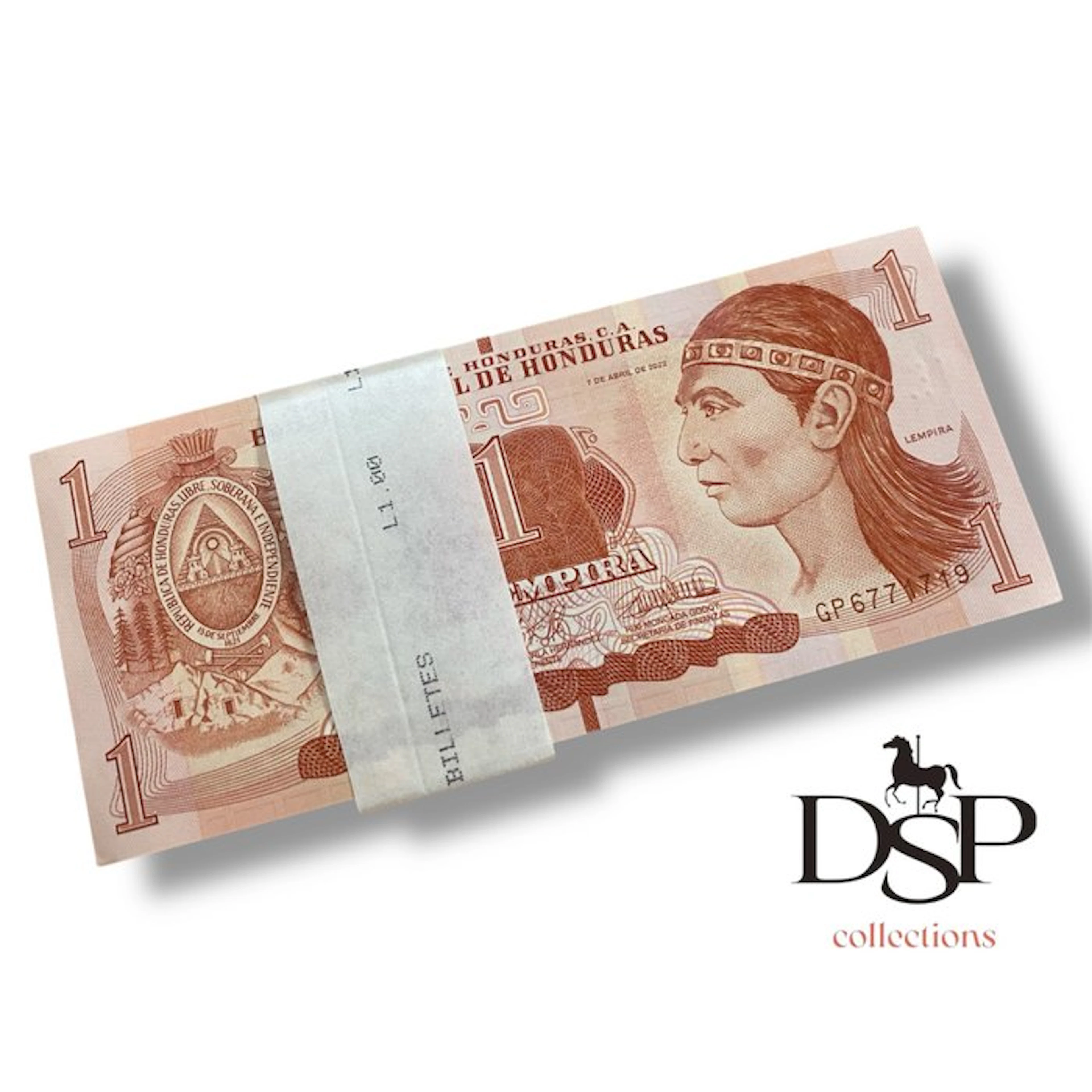 Honduras. - 100 x 1 Lempira - 2022 - Pick 96e New (No reserve price)