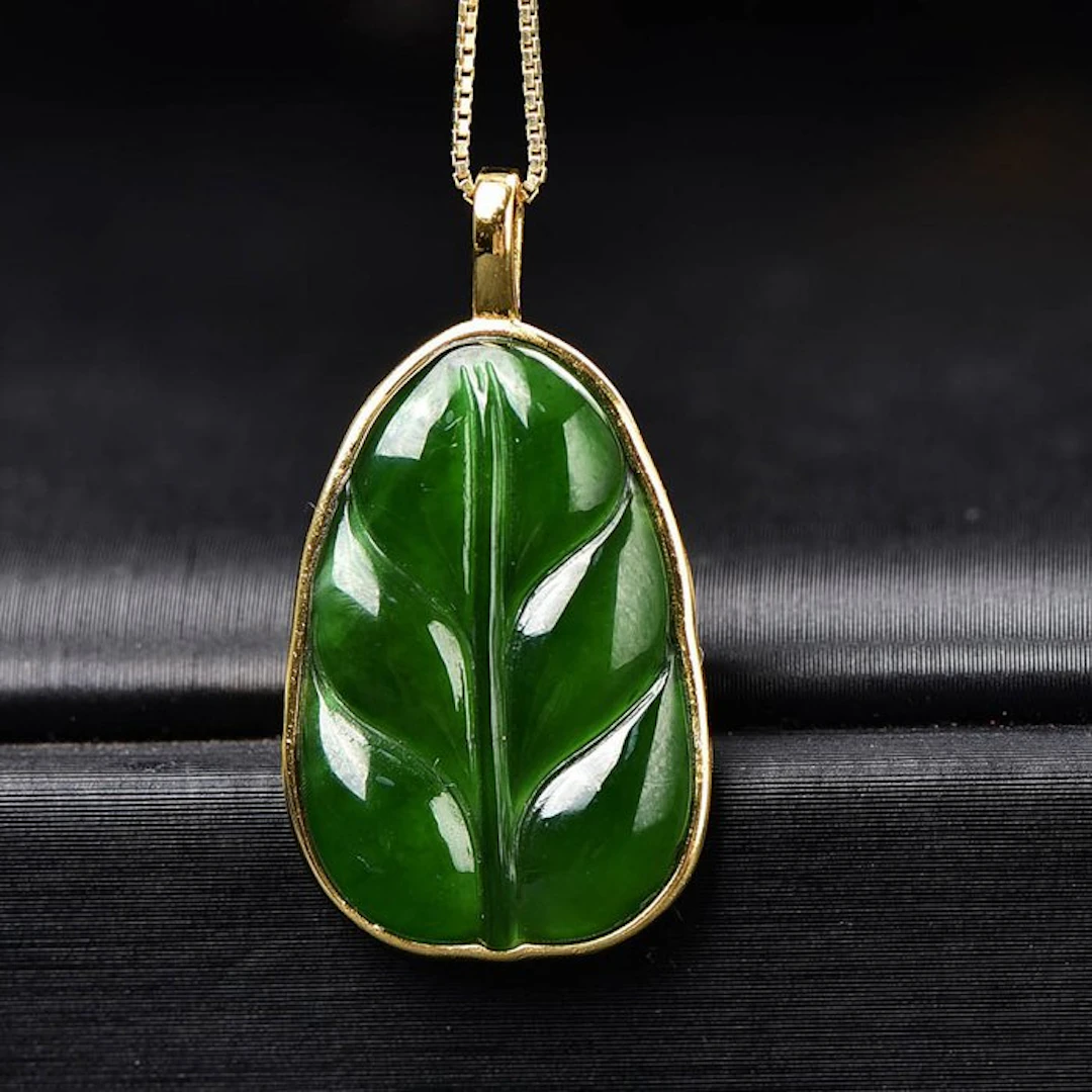 ALGT Certified - Highly Exclusive Natural Jadeite Pendant...