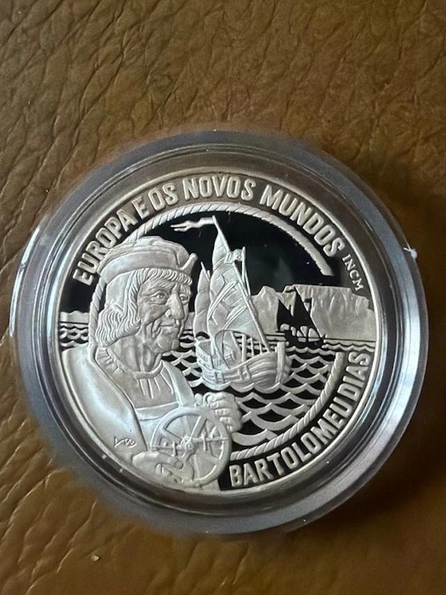 Portugal. 25 Ecu 1993 Bartolomeu Dias - 28g (.925) (No reserve price)