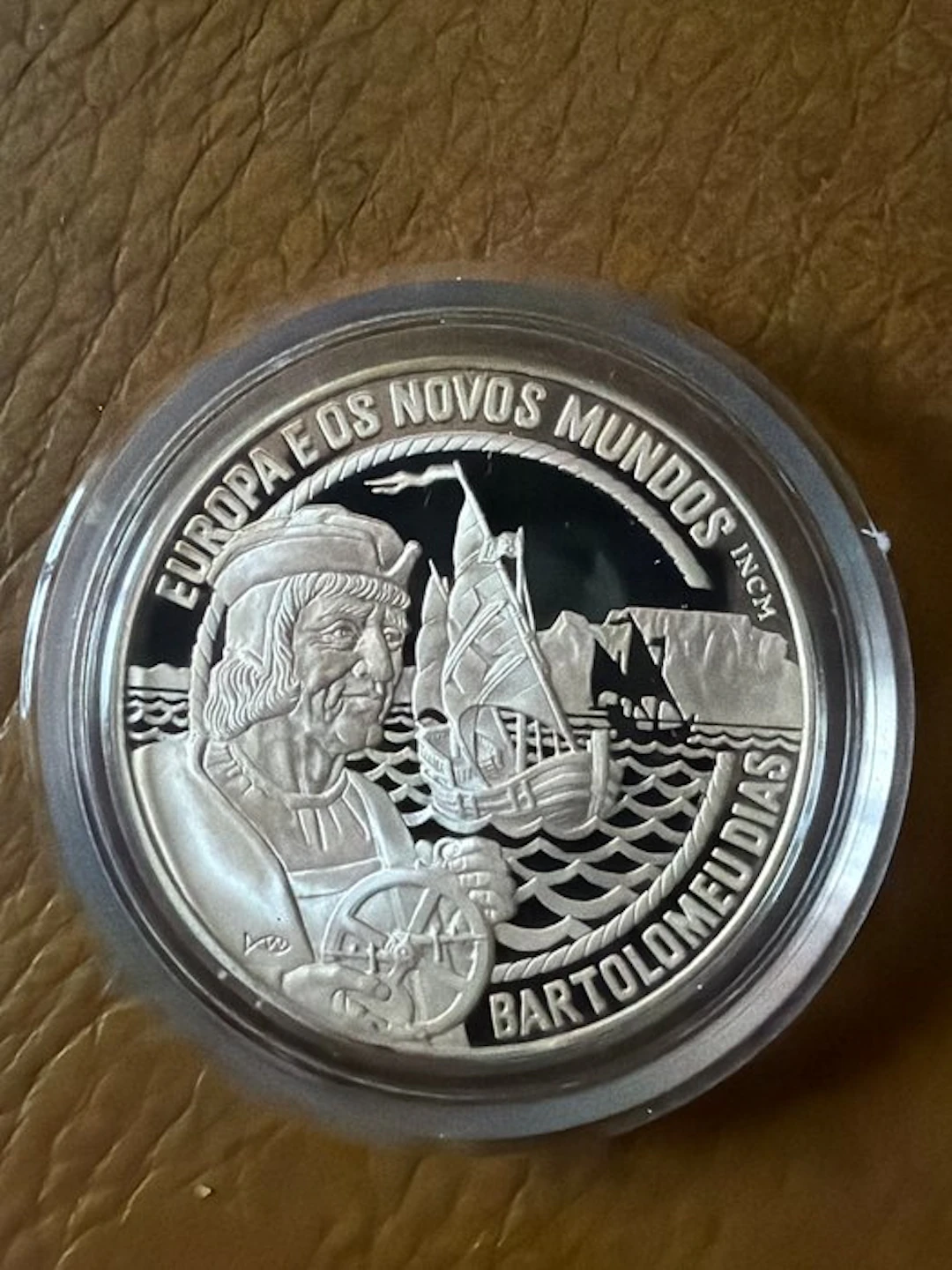 Portugal. 25 Ecu 1993 Bartolomeu Dias - 28g (.925) (No reserve price)