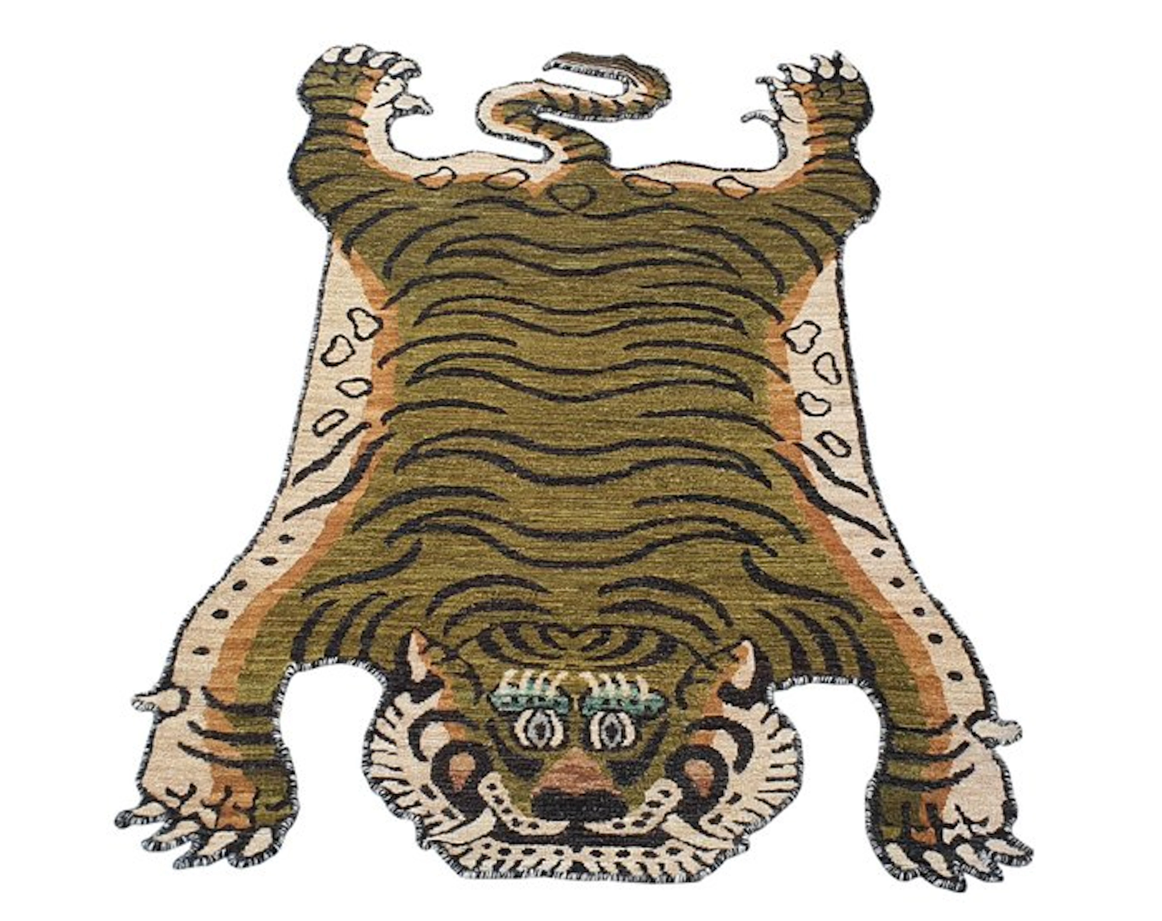 Designer Carpet - New - Tiger - Rug - 187 cm - 111 cm
