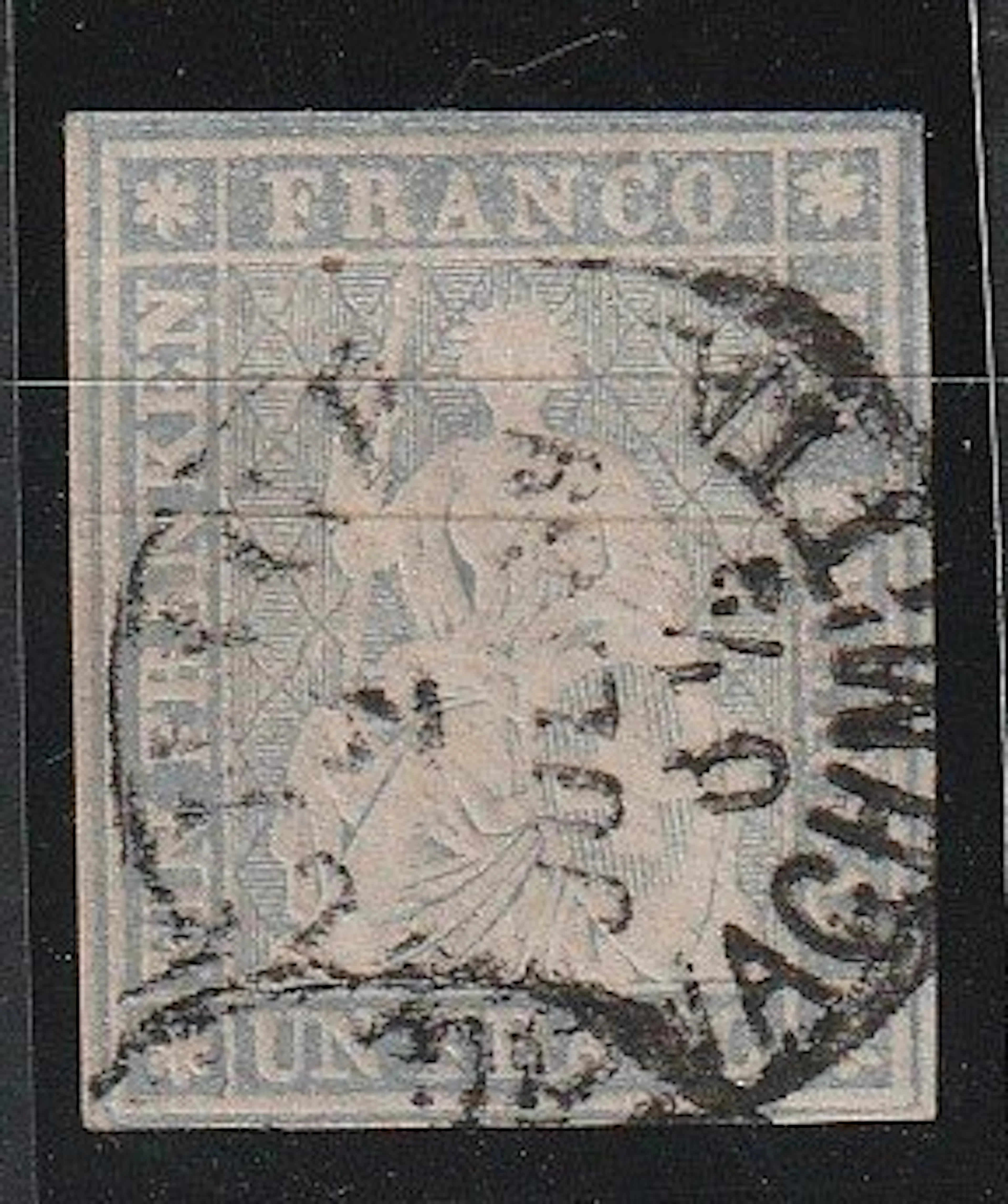 Switzerland 1855 - Strubelfranc - SBK 27D