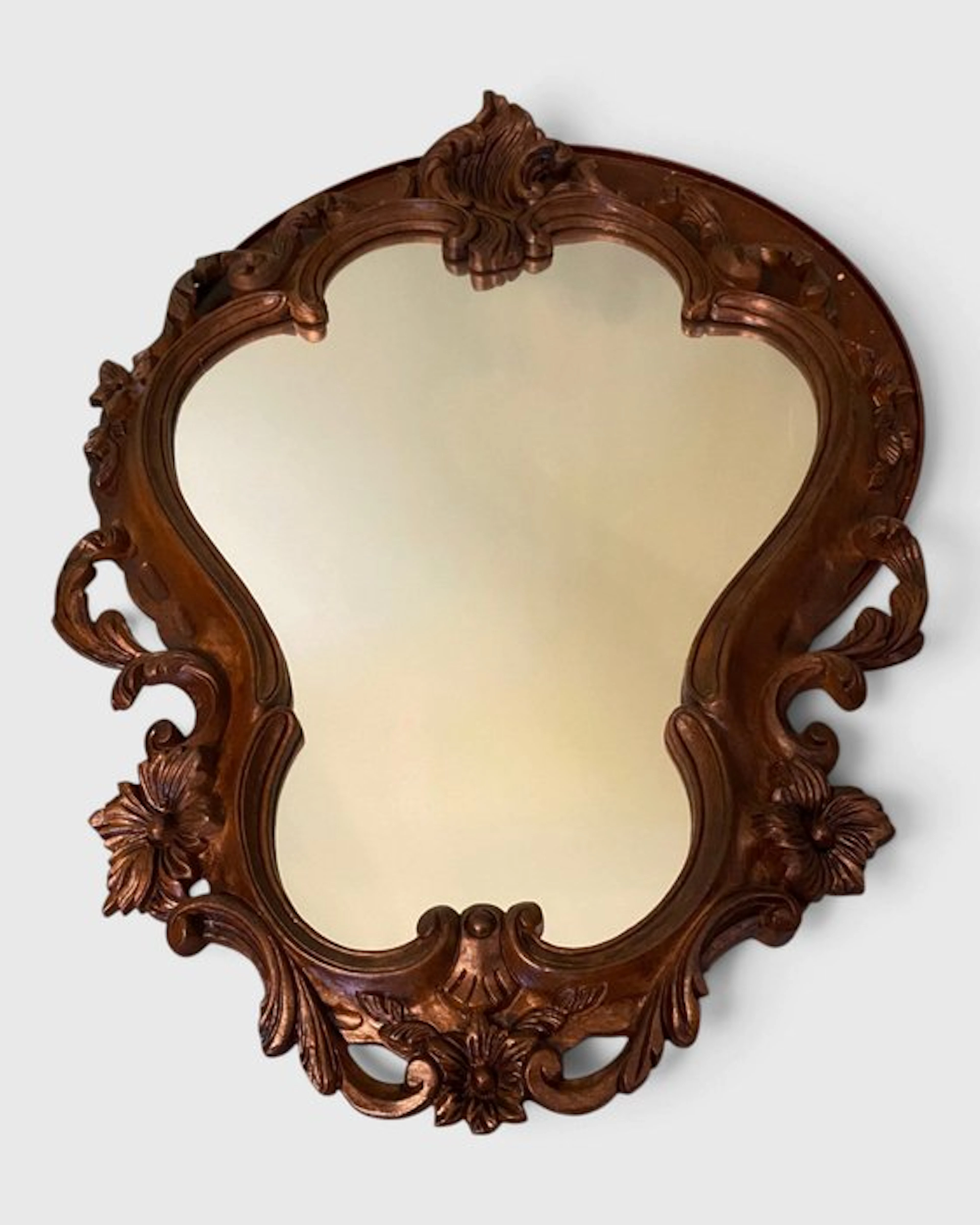 Wall mirror - Glass, Wood, Plastic - wall mirror