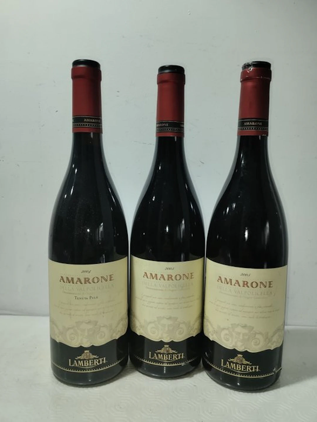 2004 & 2005 x2, Lamberti - Amarone della Valpolicella - 3 Bottles (0.75L)