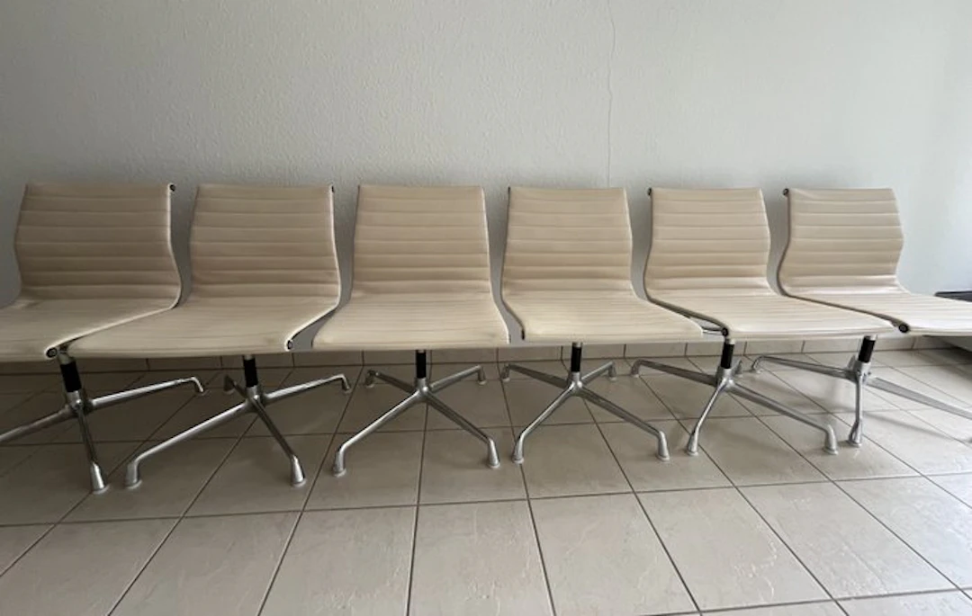 Herman Miller - Charles & Ray Eames - Chair (6) - Aluminium Chair - Aluminium
