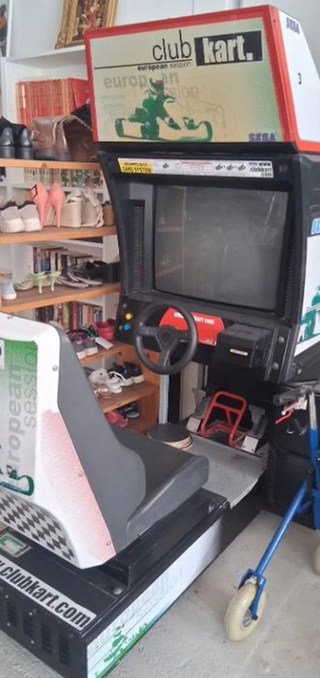 Automat - Sega Club Kart Arcade Kast - European Session - Sega Club Kart Arcade