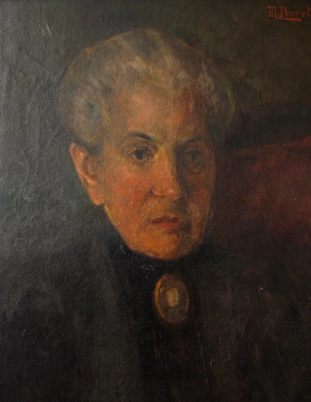 Marcel Perrot (XIX-XX) - Portrait de femme, 1912