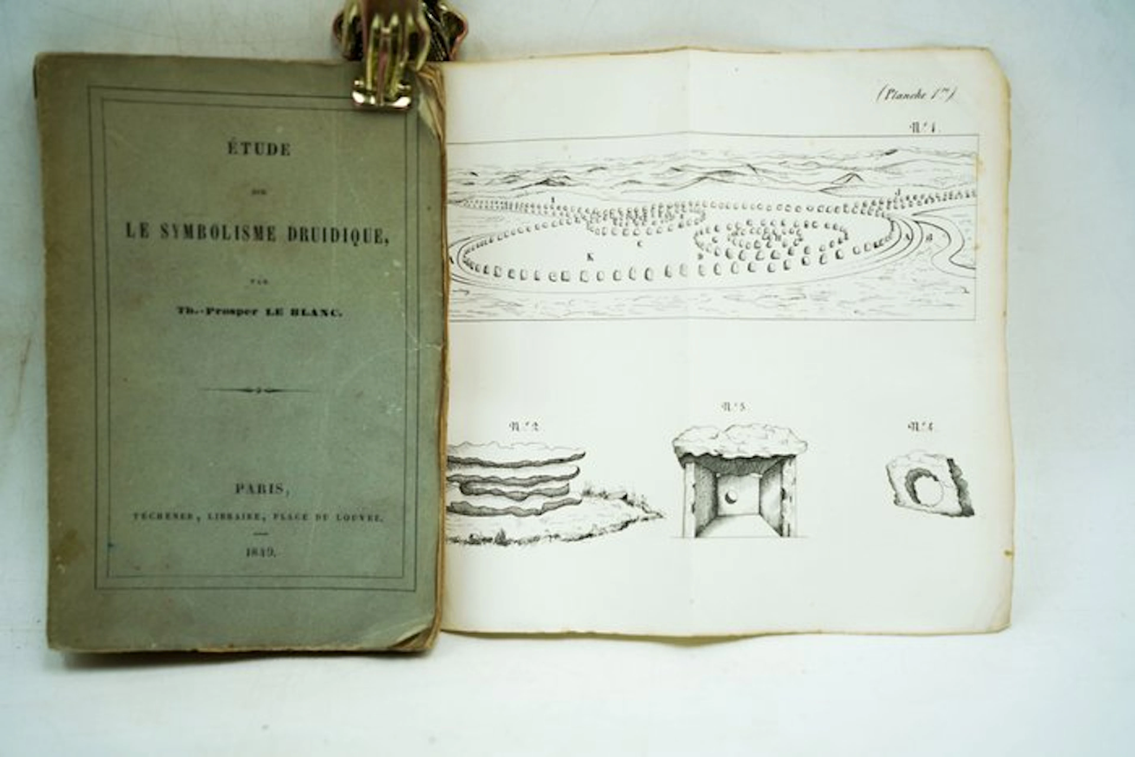 Th.-Prosper Le Blanc - Étude sur le symbolisme druidique - 1849