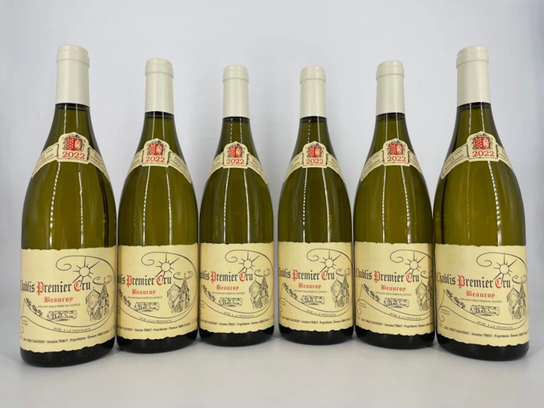 2022 Laurent Tribut Dauvissat "Beauroy" - Chablis 1er Cru - 6 Bottles (0.75L)