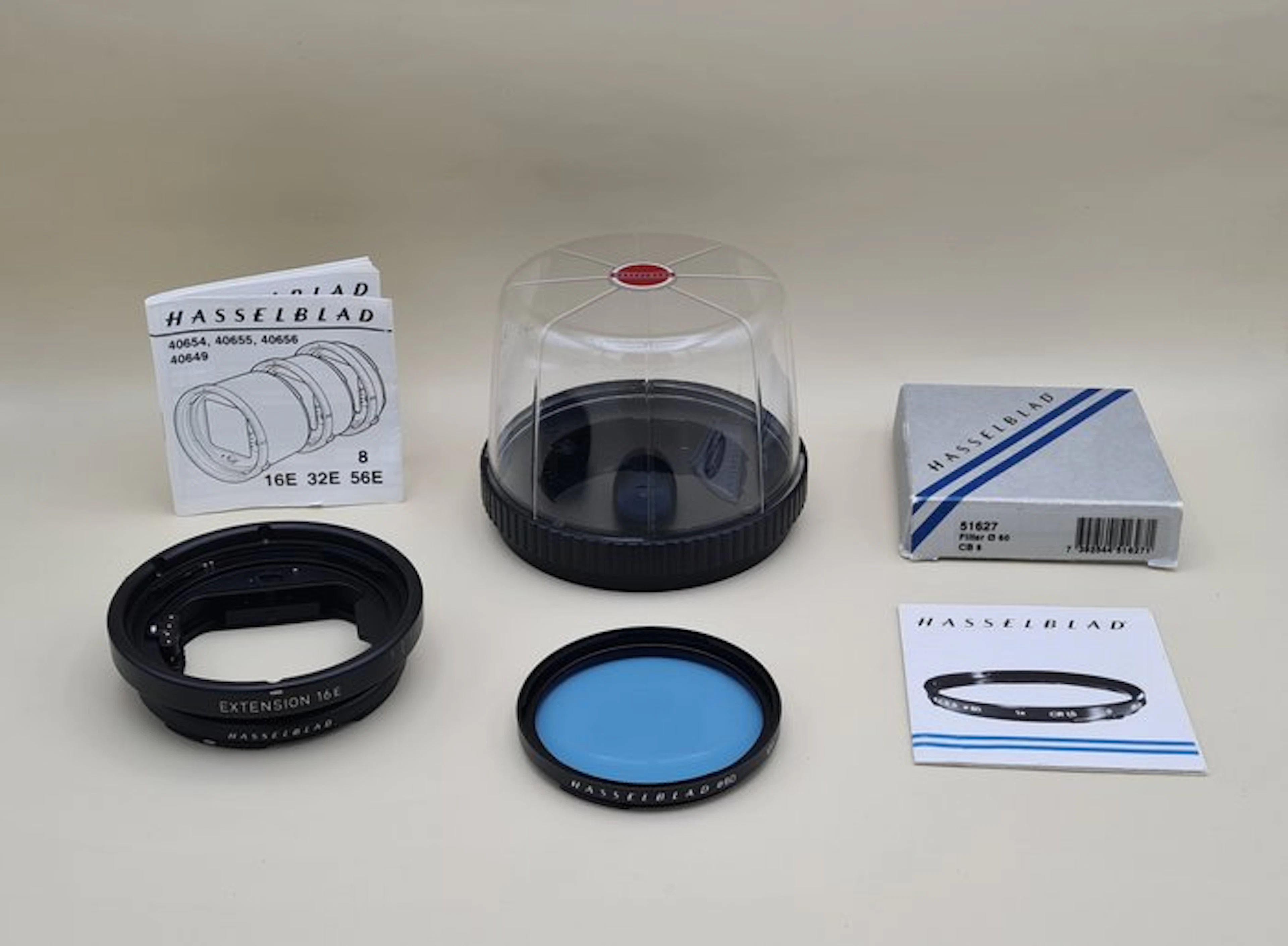 Hasselblad Extension tube 16E (Blue lines) + Lens Case...