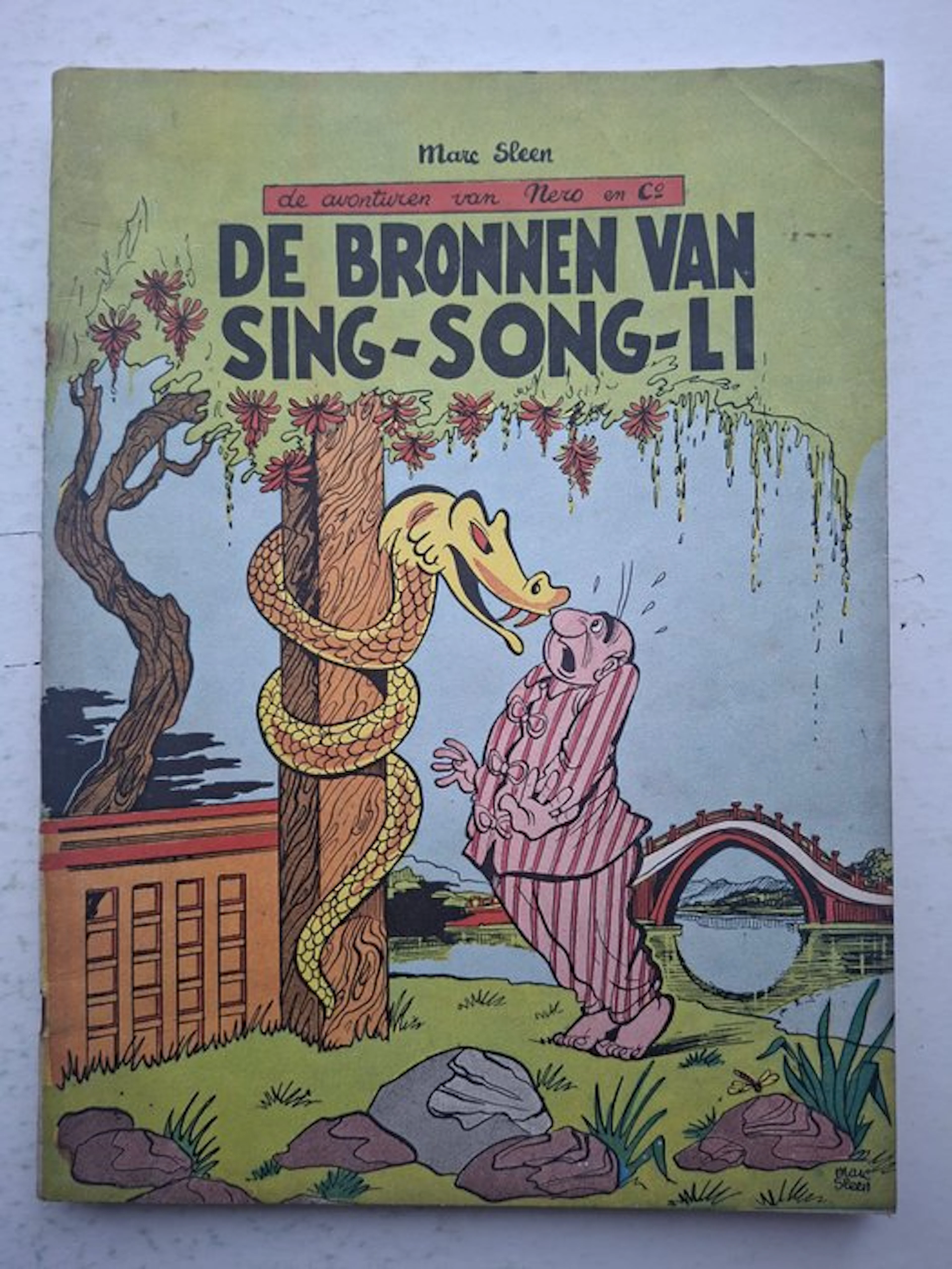 Nero 16 - De bronnen van sing-song-li - 1 Album - First edition - 1956