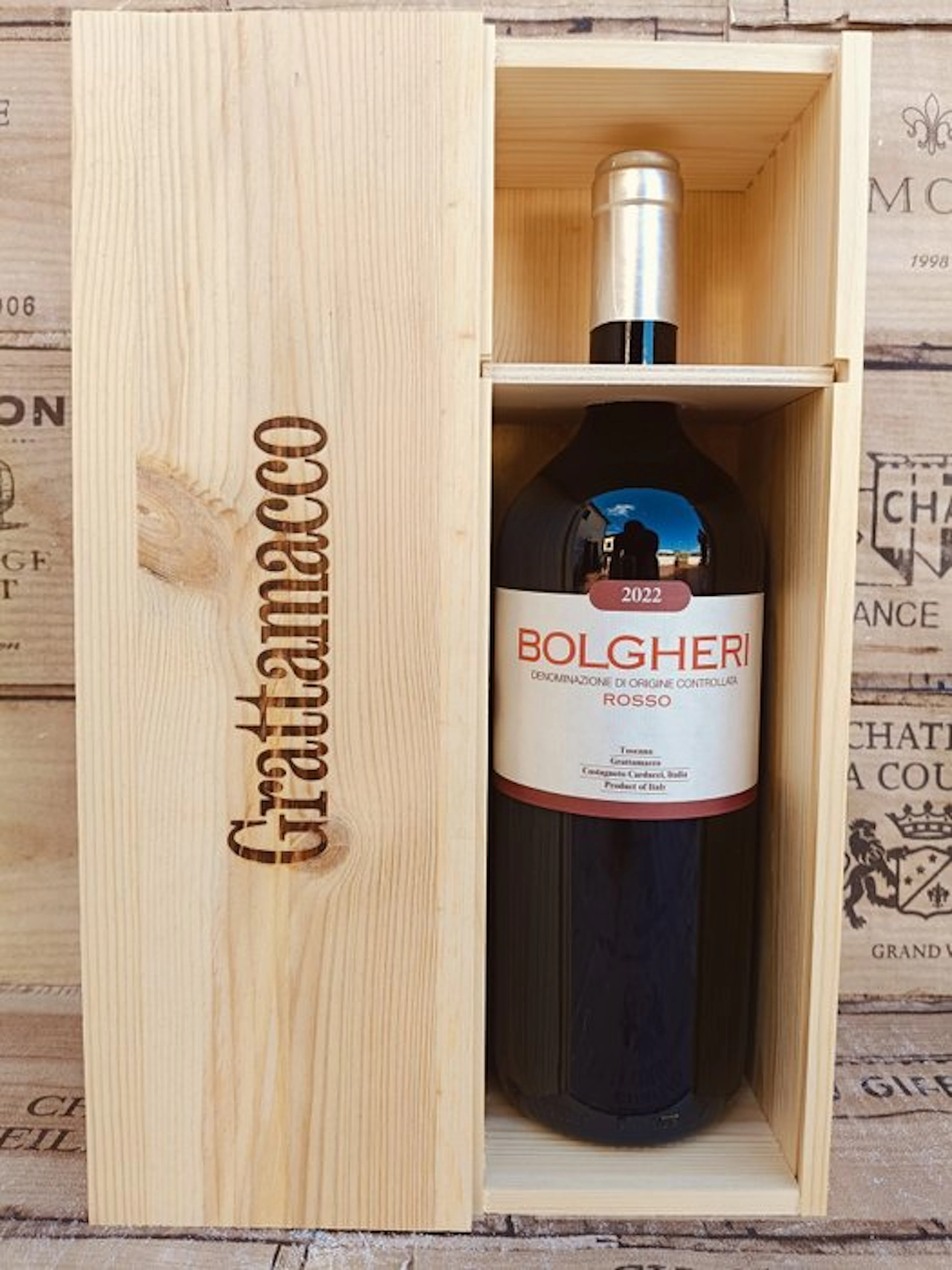 2022 Podere Grattamacco Rosso - Bolgheri DOC - 1 Magnum (1.5L)