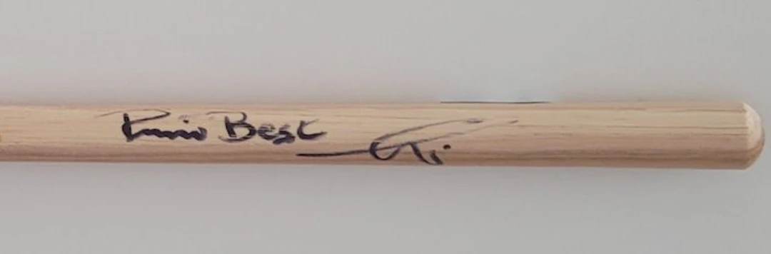 The Beatles - Pete Best - Drumstick Signed by Pete Best...