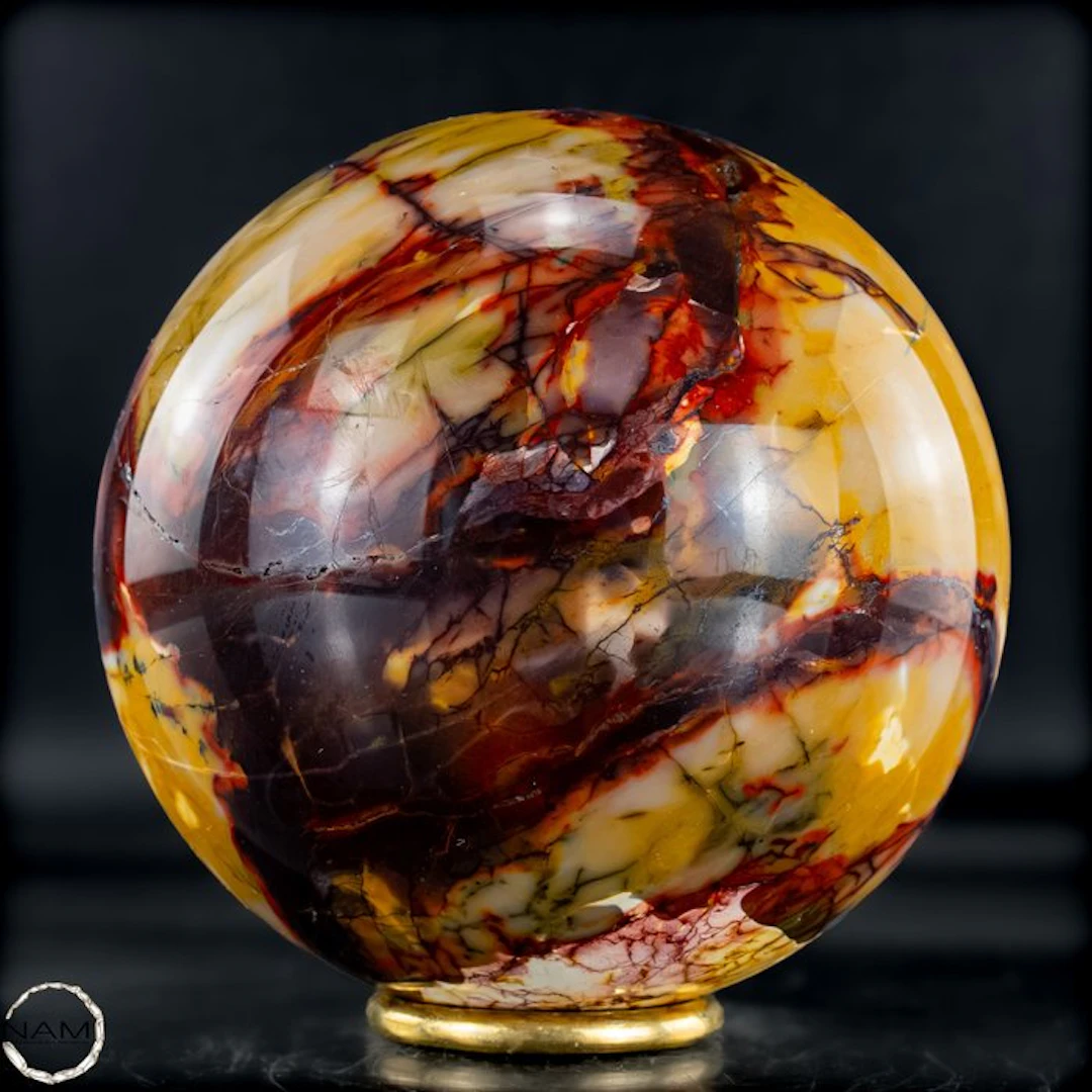 Rare Natural Top Quality Mookaite Sphere- 1676.18 g