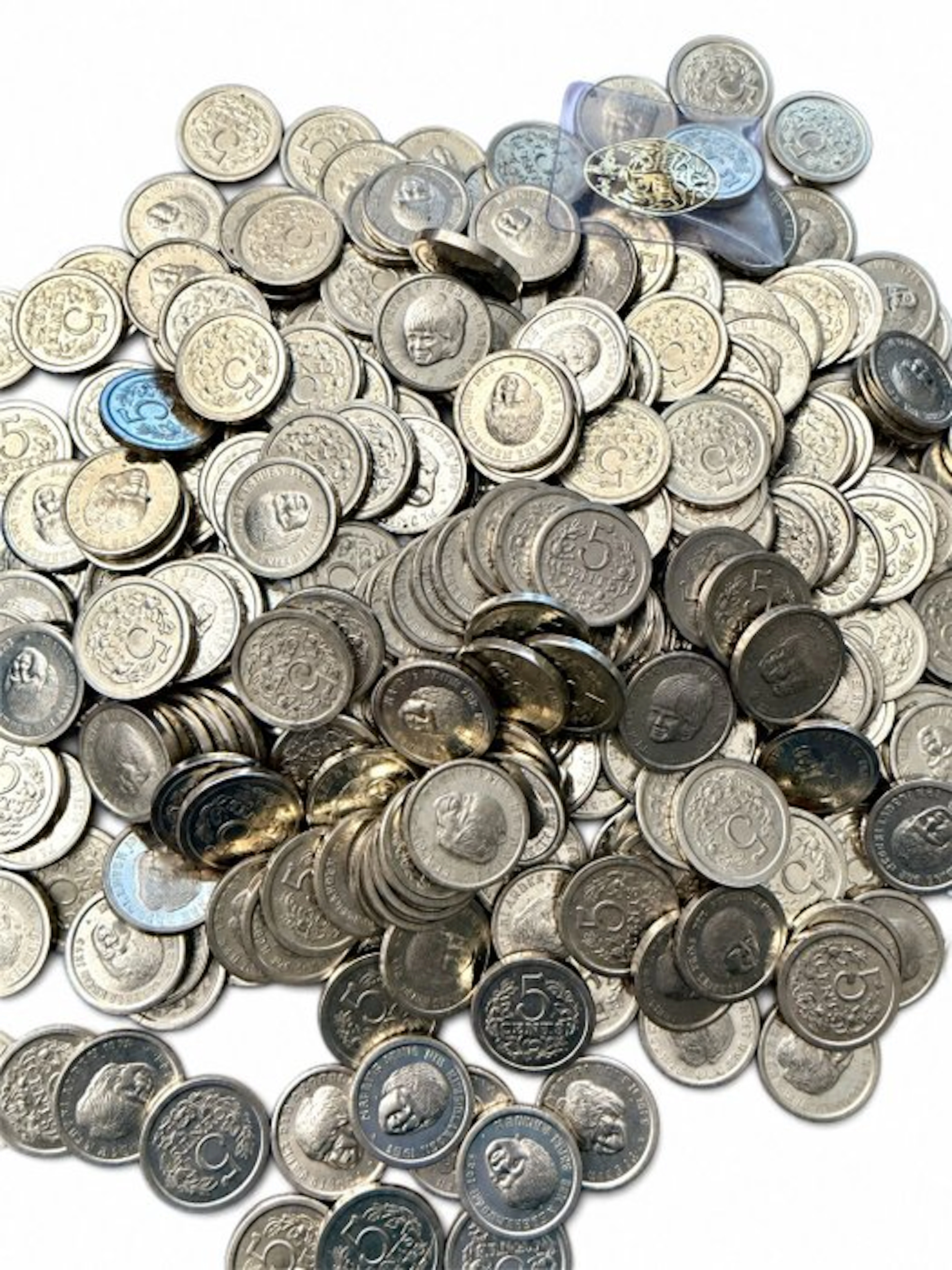 Netherlands. 1 kg Lot of Prince Floris Commemorative Stuivers (No