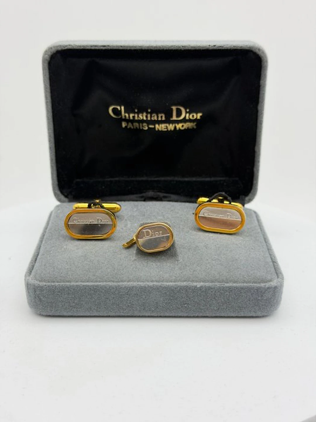 Christian Dior - Metal, Gold-plated - Cufflinks