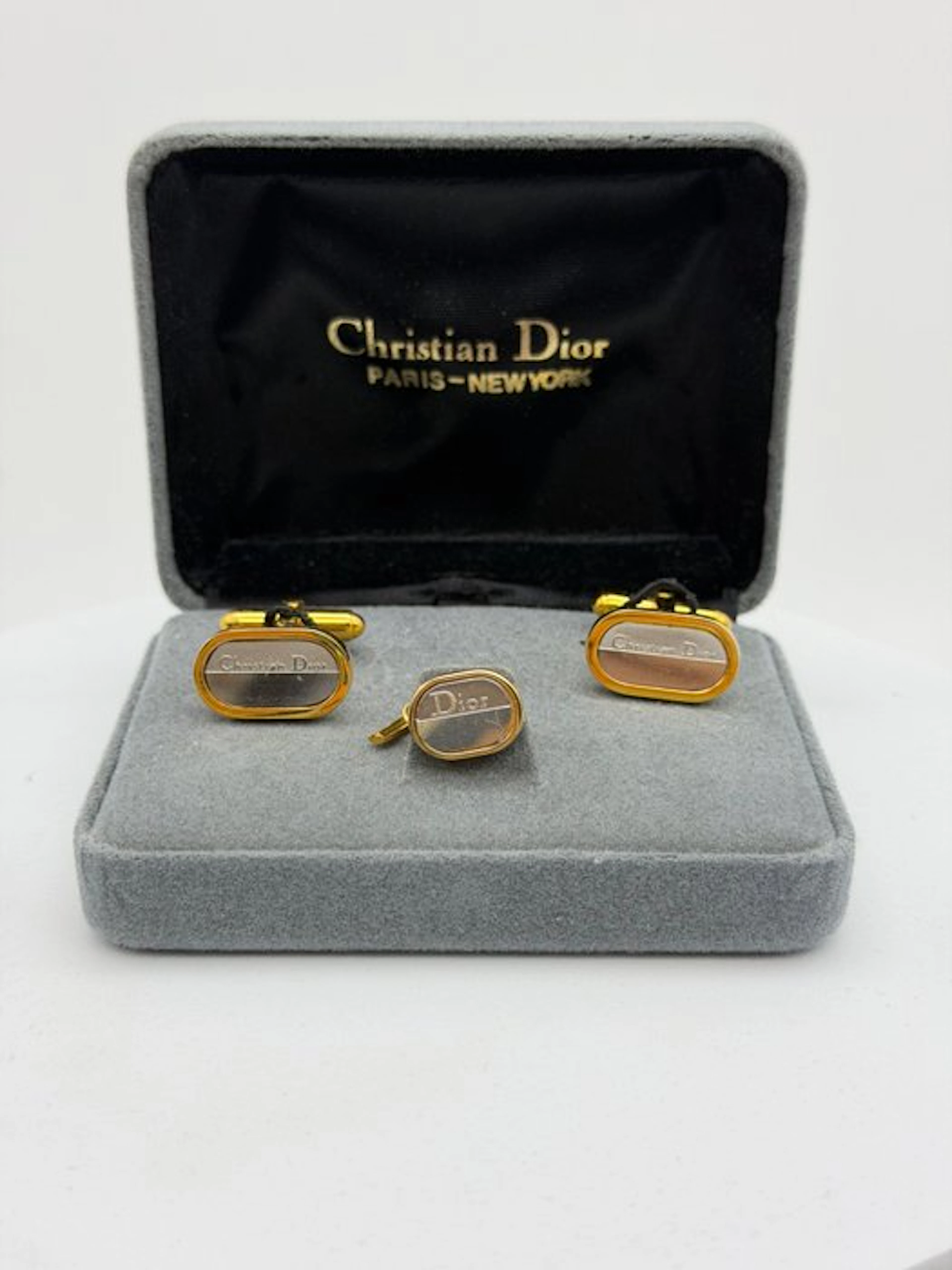 Christian Dior - Metal, Gold-plated - Cufflinks