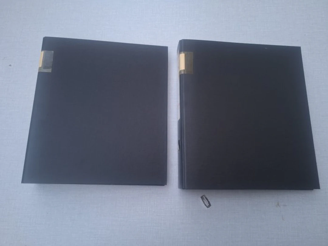 A sports collection in two albums