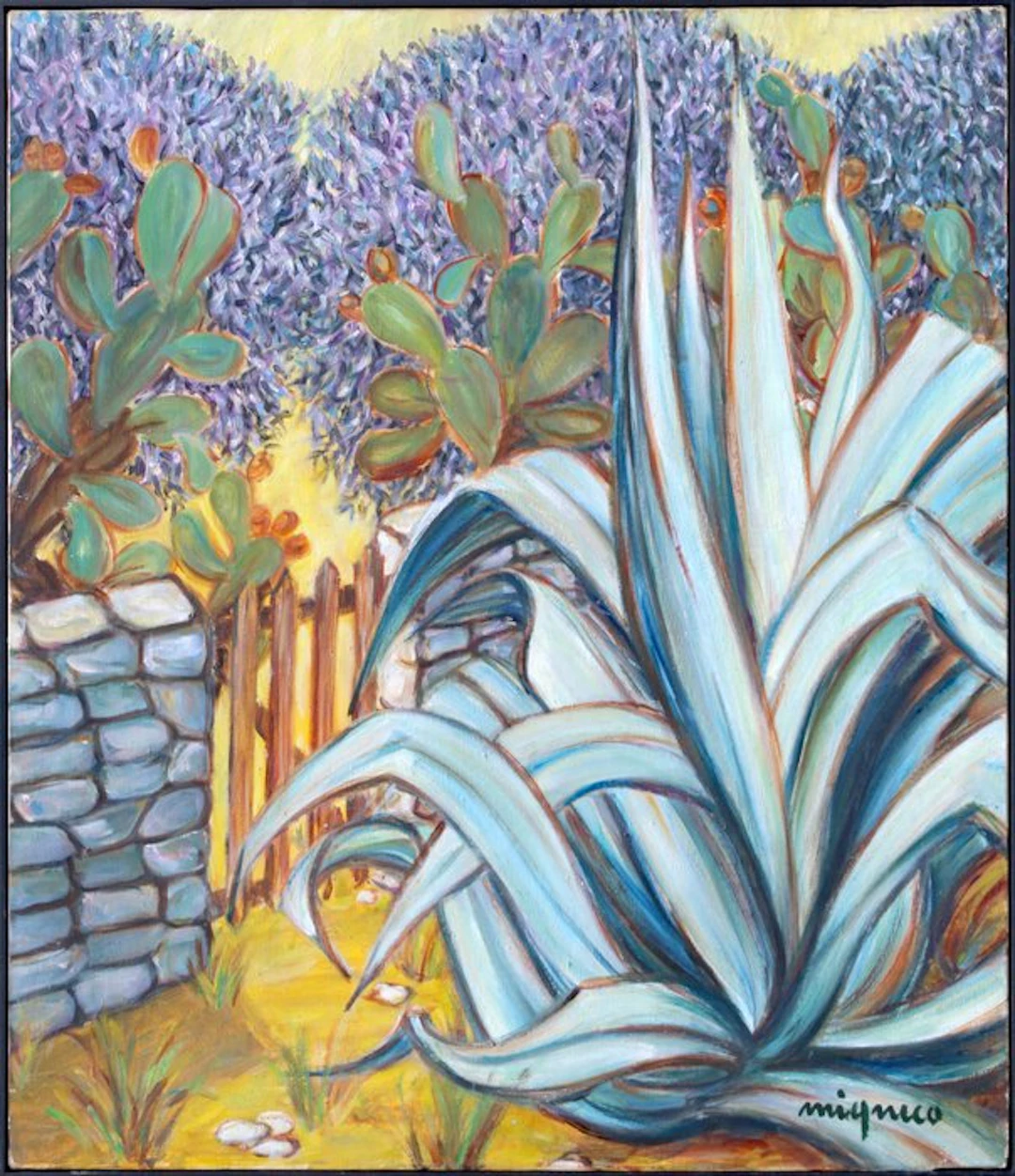 Giuseppe Migneco (1908-1997) - Agavi