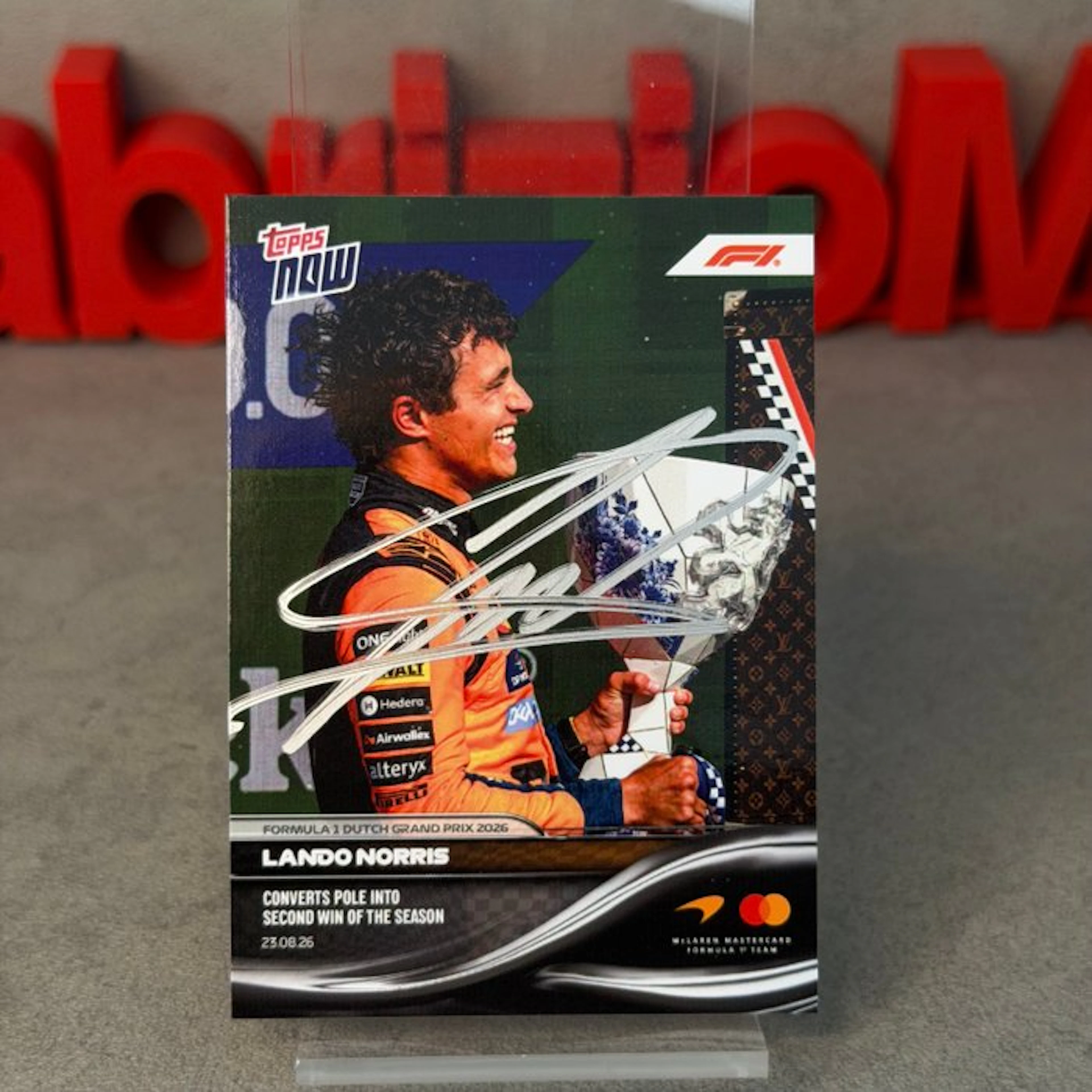 Mclaren - Topps Now - Convert Pole into second win of the...