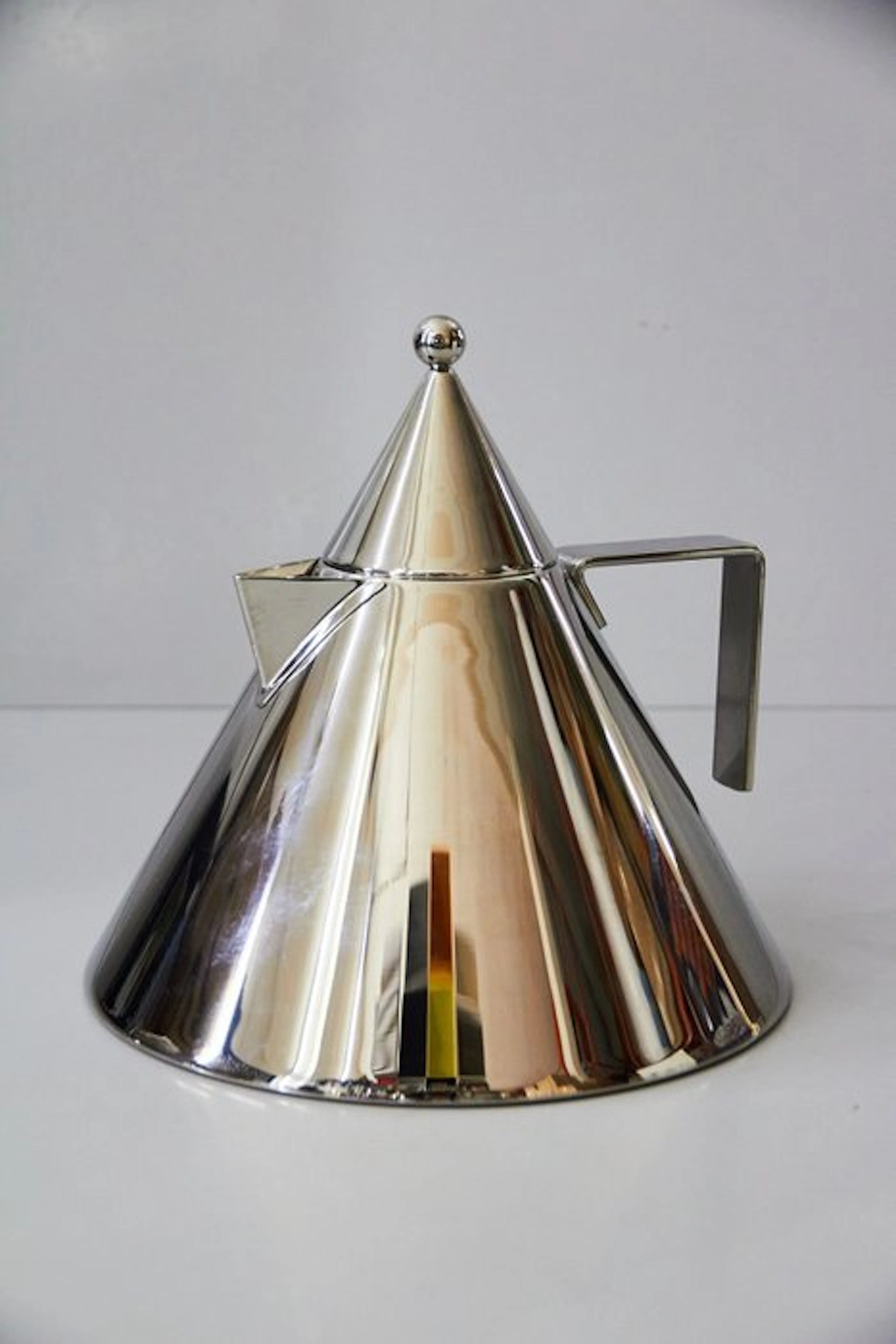 Alessi - Aldo Rossi - Il Conico - Kettle - Stainless Steel