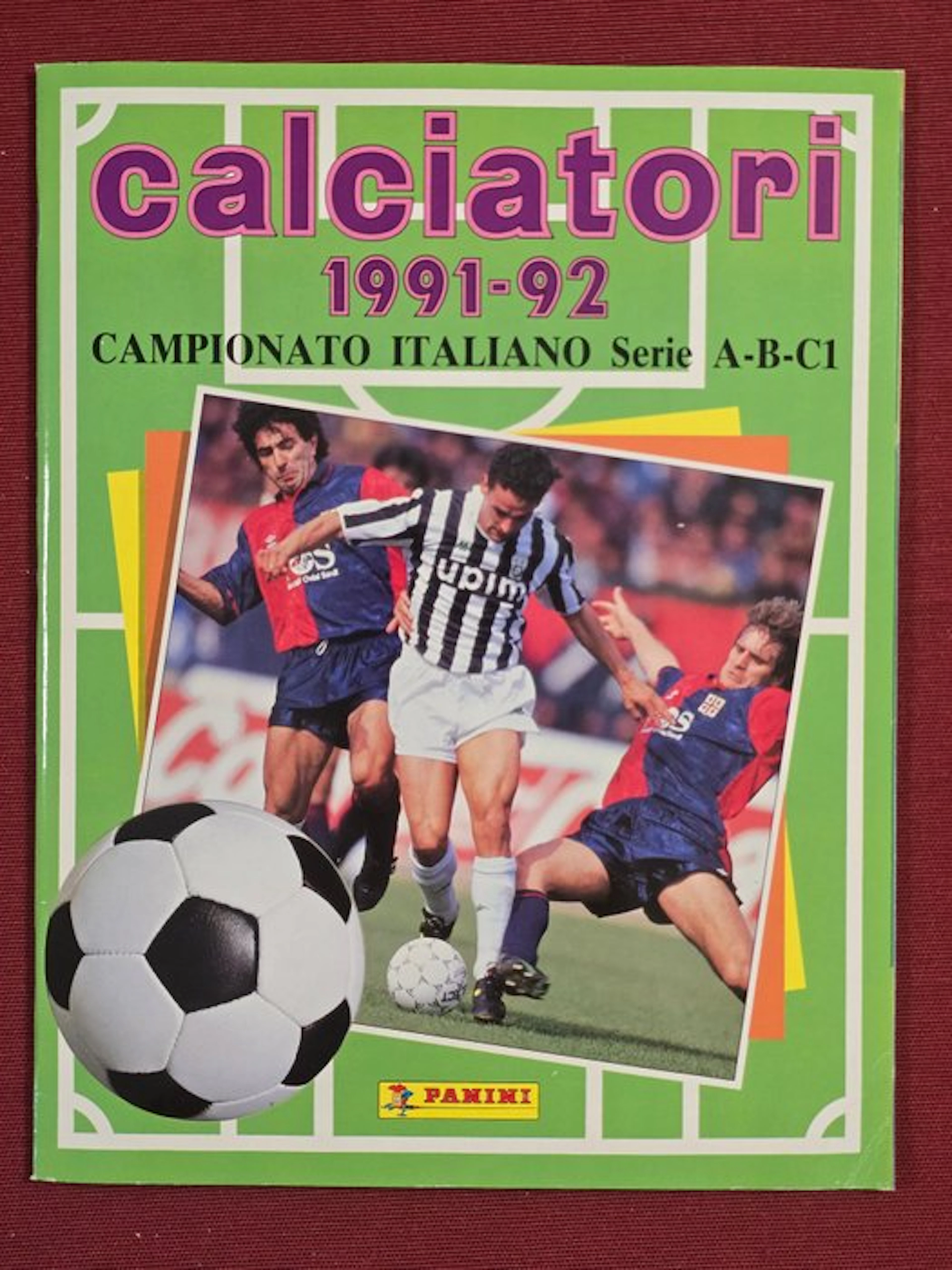 1991/92 Panini Calciatori - 1 Complete album - Excellent (EX)