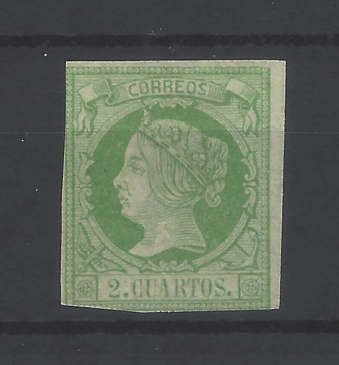 Spain 1860/1861 - 2 Rooms Isabel II - Edifil nº 51
