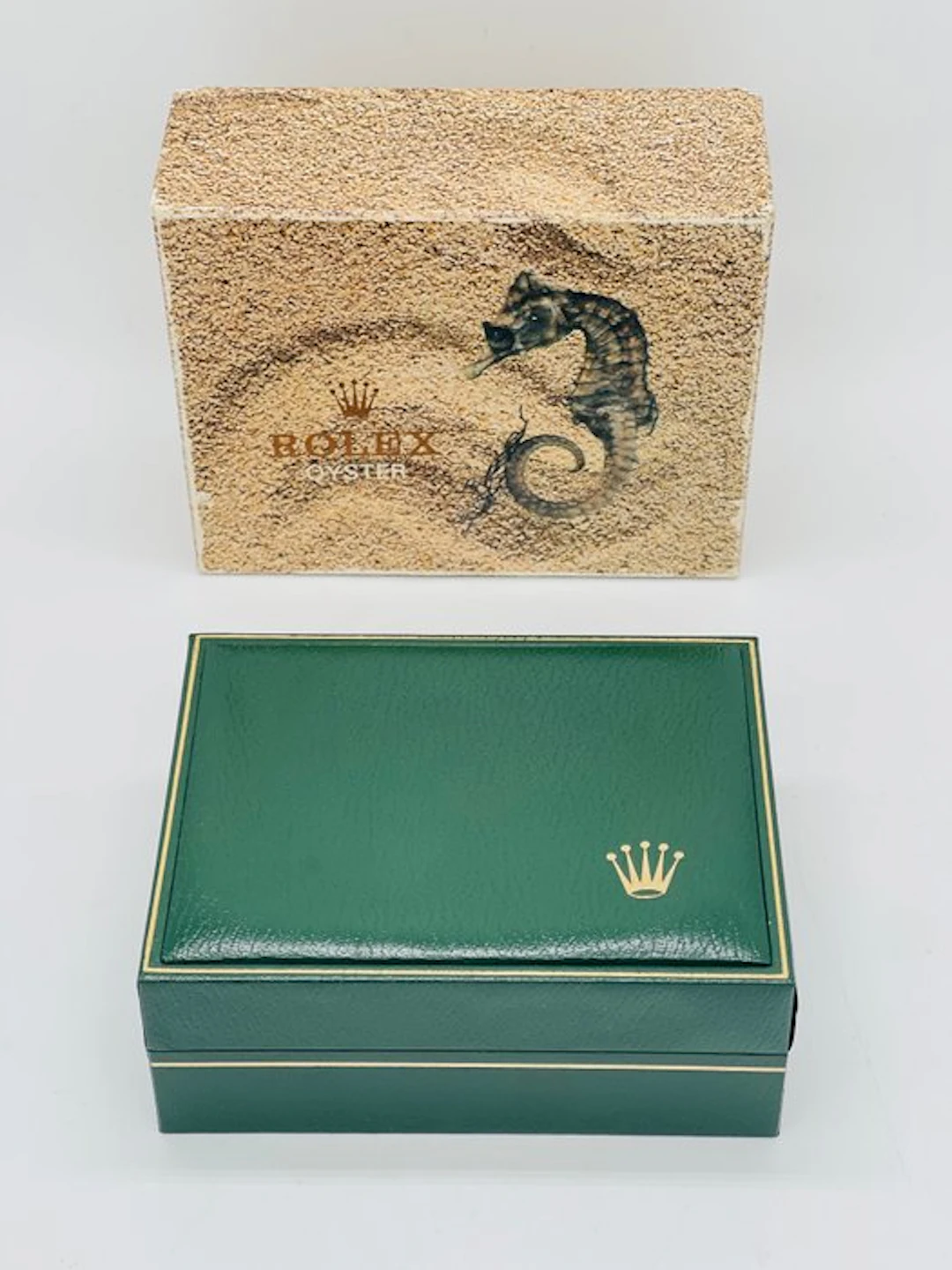 Rolex - Box (2) - Oyster - Leather - Rolex watch box 11.00.01