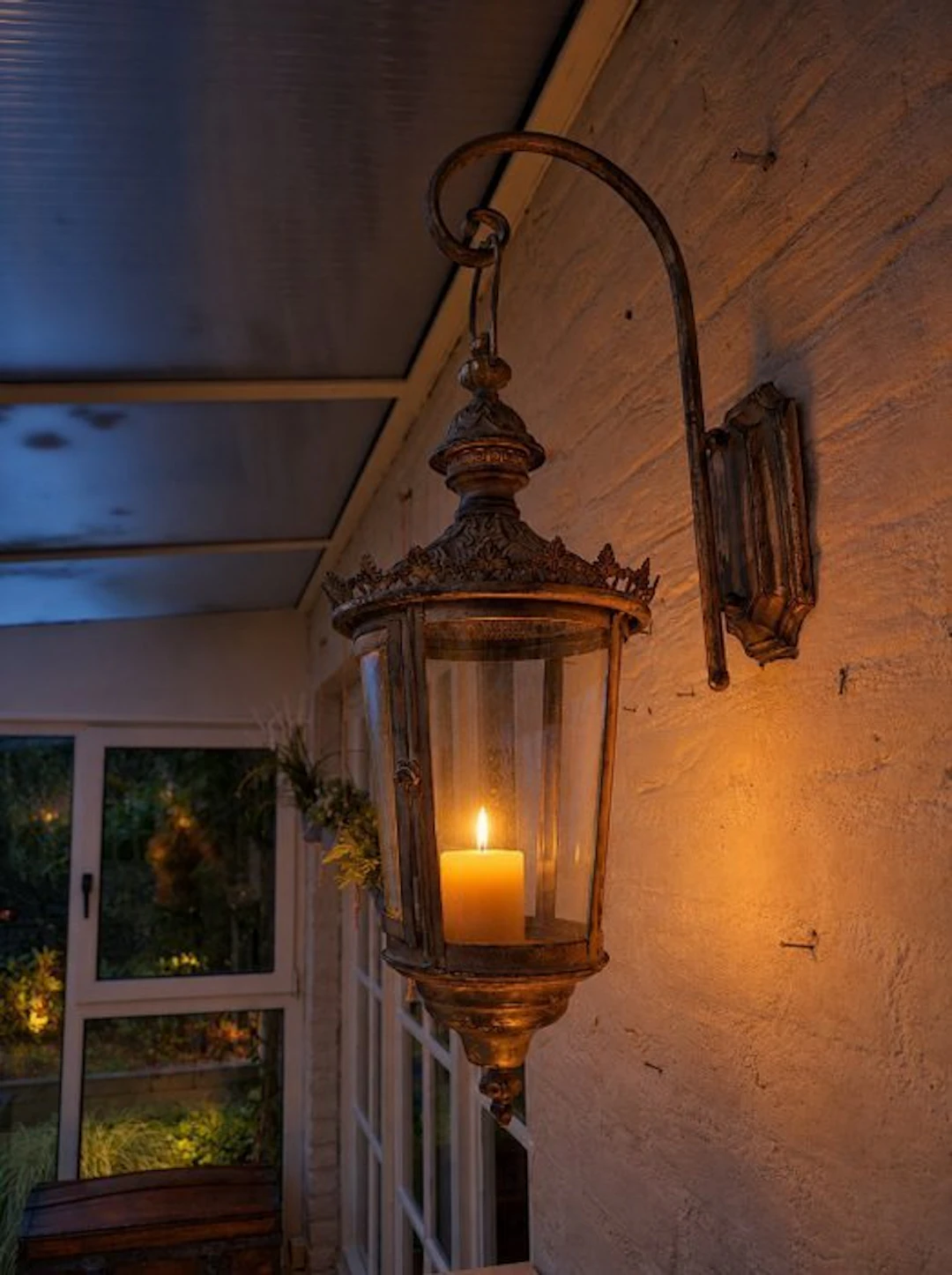 Lantern - Iron, Metal, Glass - Lantern - Glass, Metal, Iron