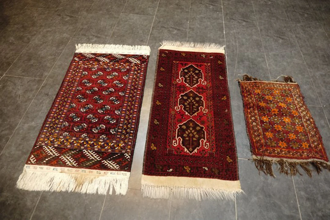 Afghan set 3x - Carpet - 106 cm - 53 cm