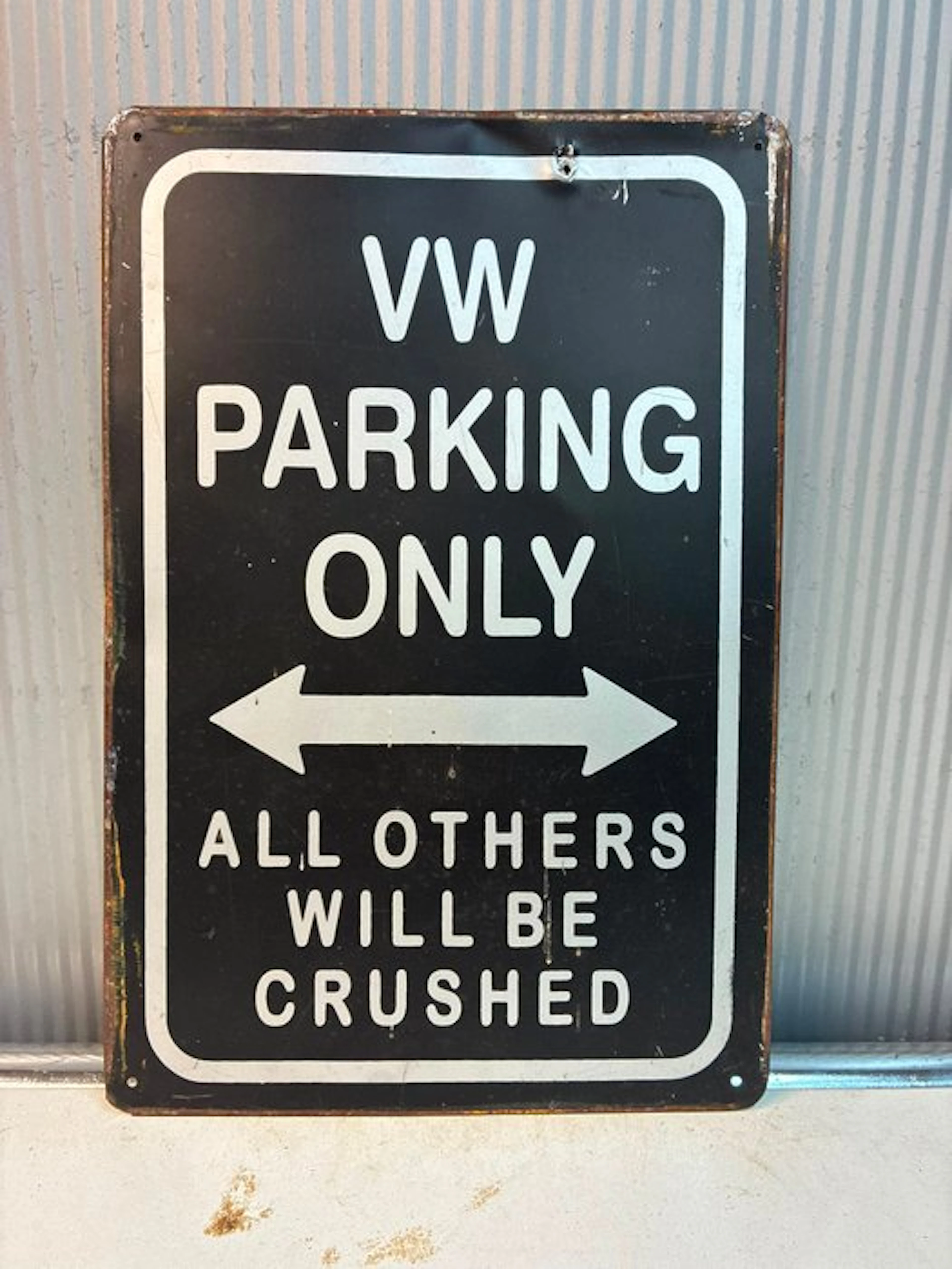 Volkswagen VW Parking Only – metal sign – vintage look - Sign - can
