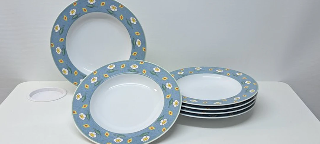 Villeroy & Boch - Dinner plate (6) - Switch1 - Ava Blau...