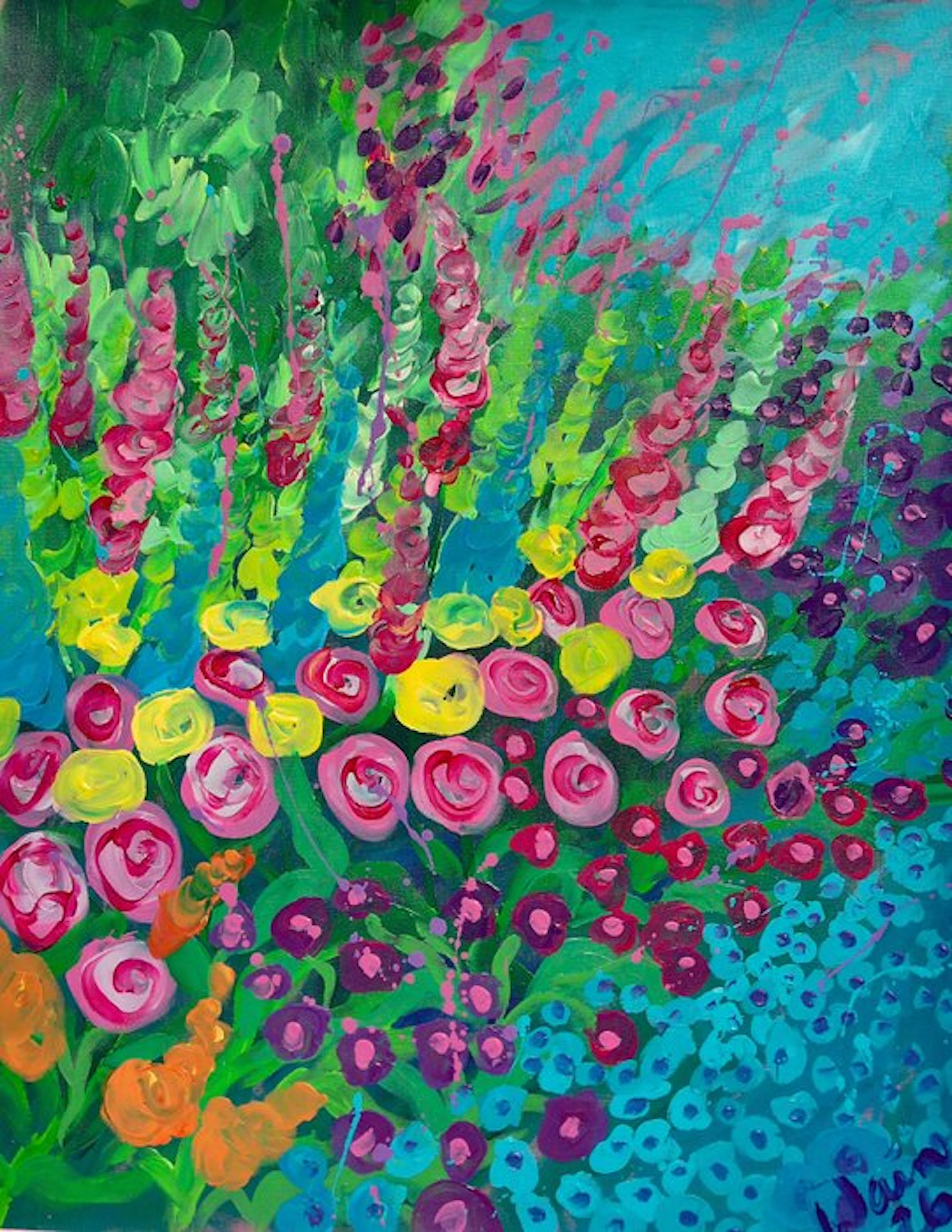 Kirsty Wain (XX) - Floral Realms No. IV - No Reserve