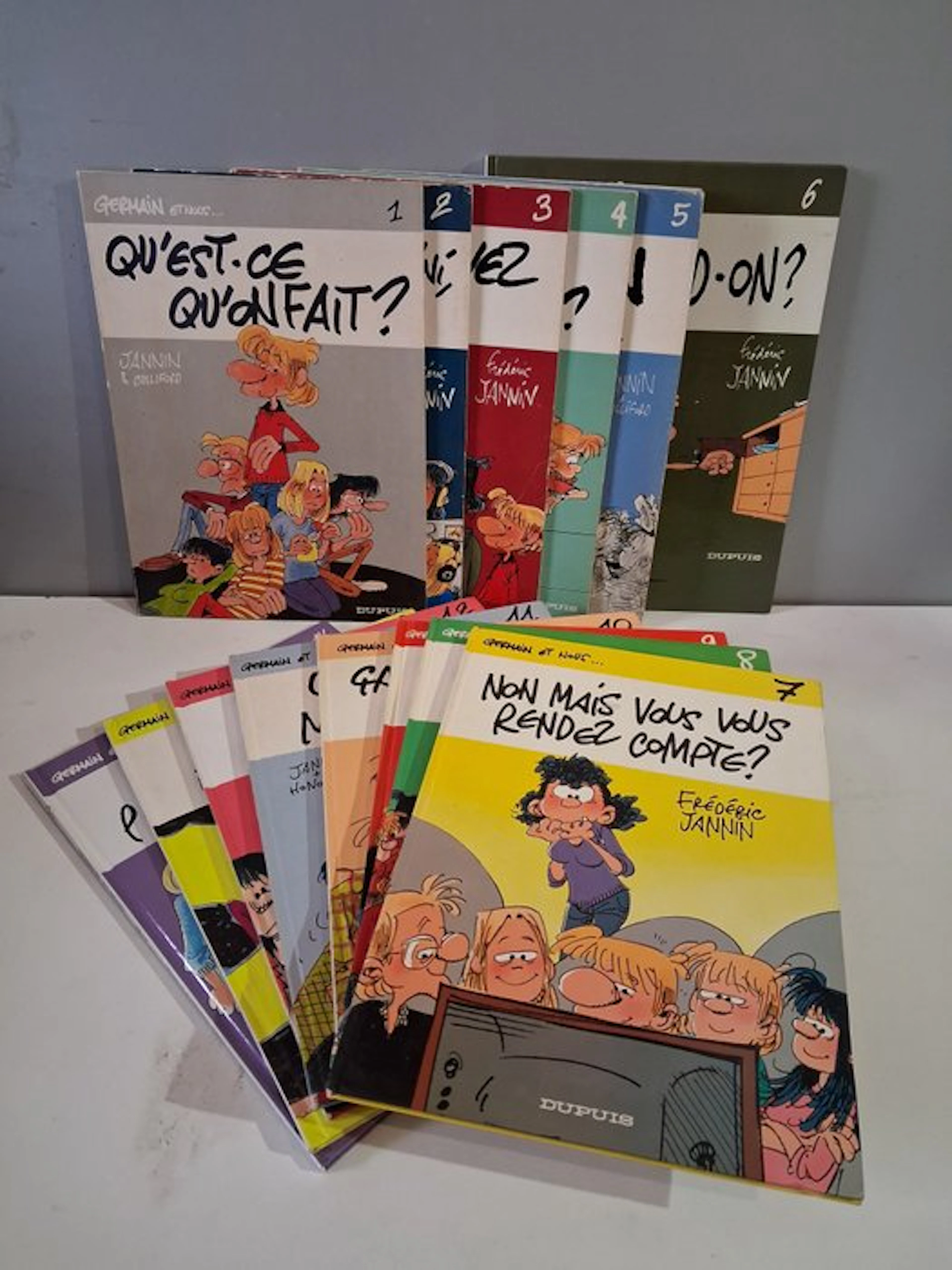 Germain et nous T1 à T14 - 9x C + 5x B - 14 Album - First edition - 1980/1993