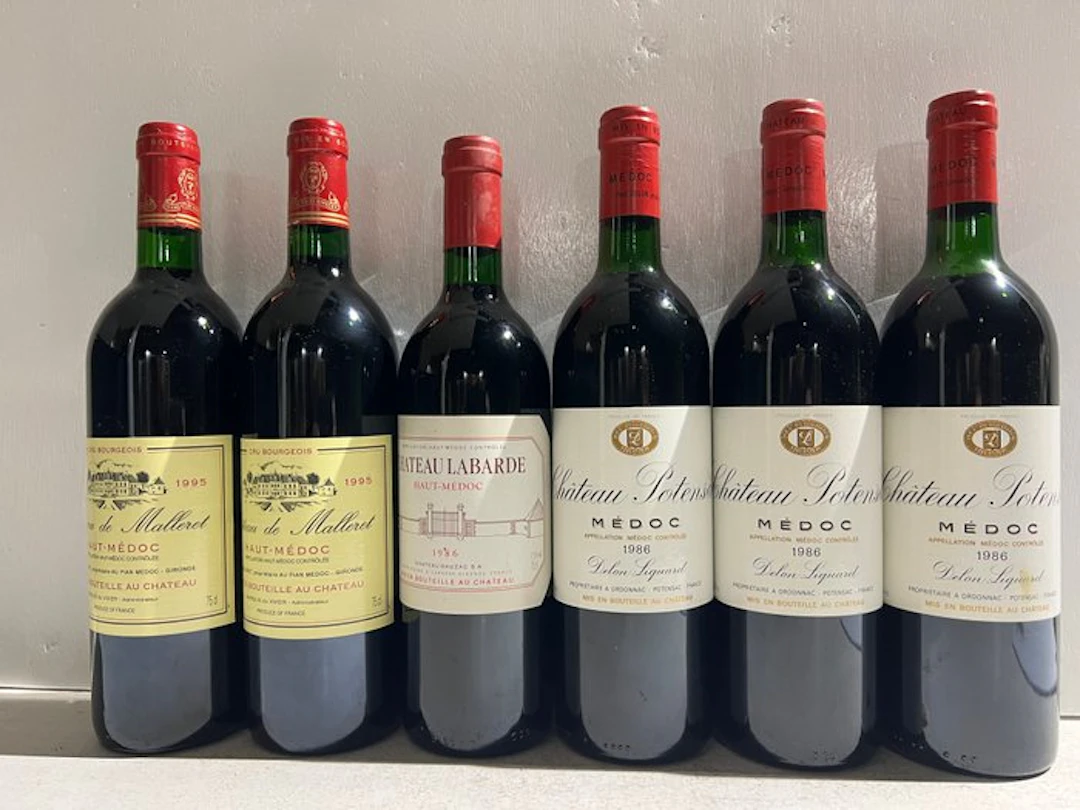 1986 x 3 Chateau Potensac