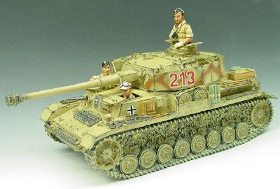 KING & COUNTRY 1:35 - Model military vehicle - AK023 DESERT PANZER IV