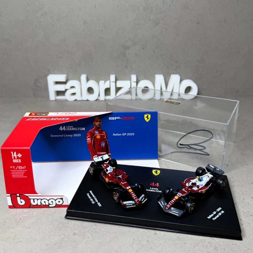 Ferrari - Monza GP 2025 - Lewis Hamilton - 2026 - 1:64 scale model car