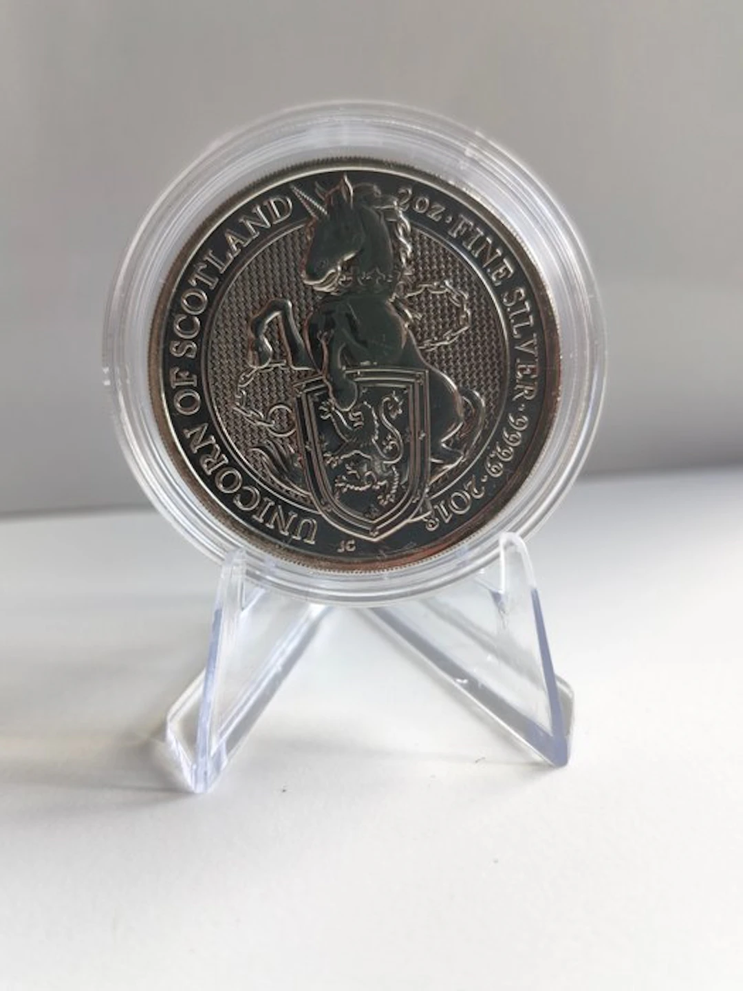 United Kingdom. 5 Pounds 2018, 2 Oz (No reserve price)