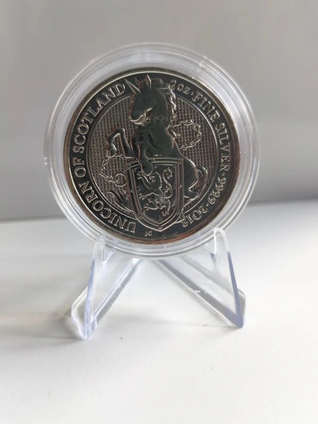 United Kingdom. 5 Pounds 2018, 2 Oz (No reserve price)