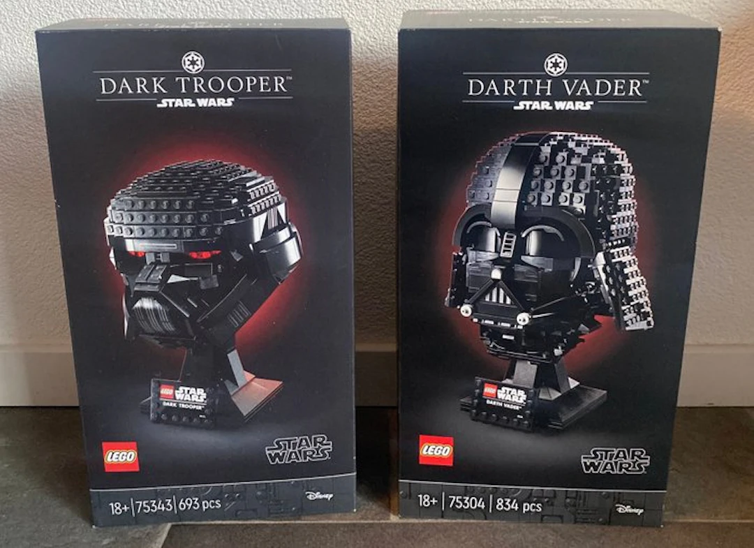 LEGO Set - Star Wars - Dark Trooper; Darth Vader