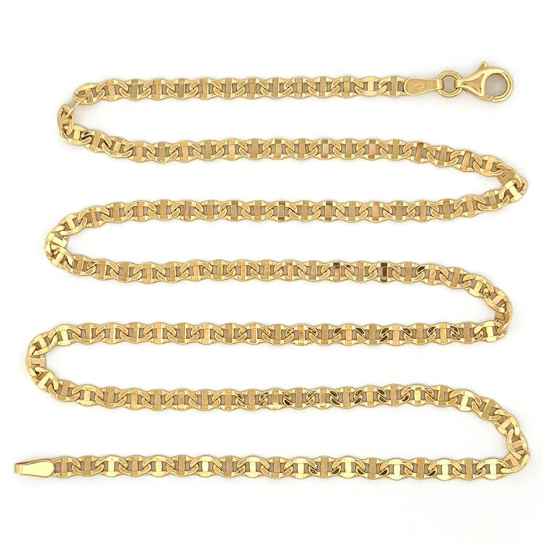No reserve price - Necklace - 9 kt. Yellow gold - Marinara - 50 cm