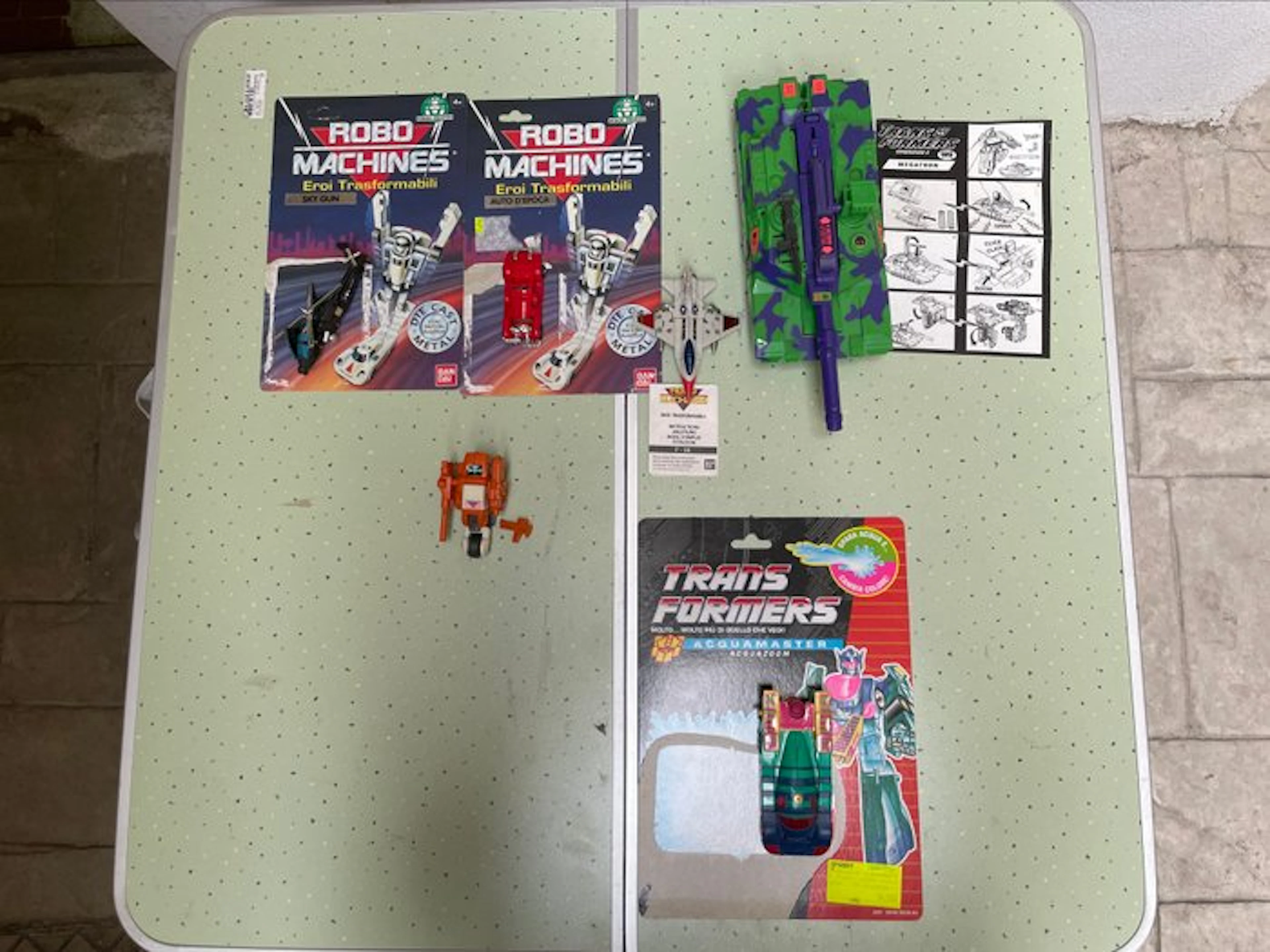 Hasbro - Action figure Transformers + Robo Machines - 1980-1990 - U.S.