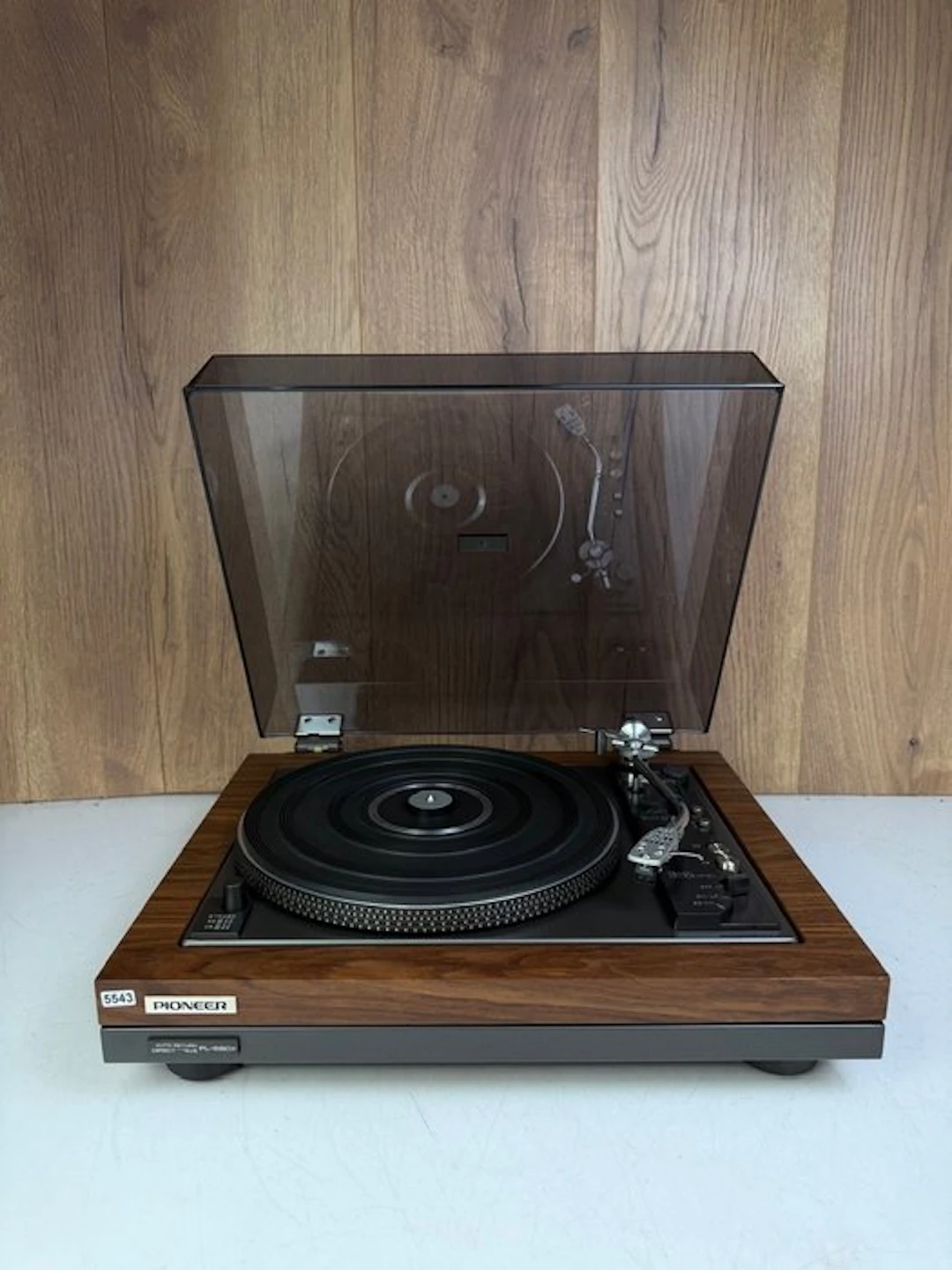 Pioneer - PL-55DX Direct-Drive Semi-Automatic Turntable