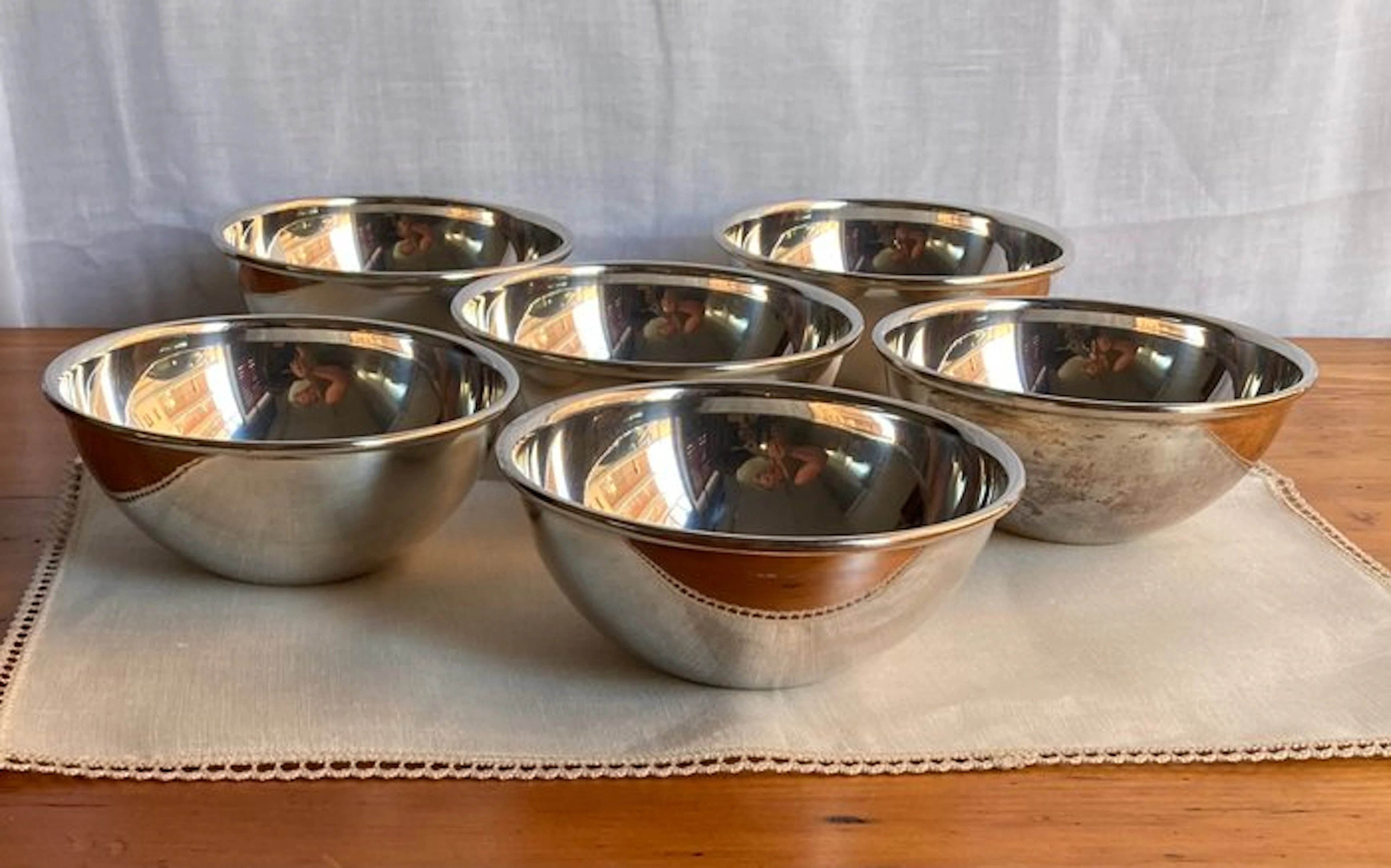 Cleto Munari - Bowl (6) - Forme Contemporanee - Silverplated