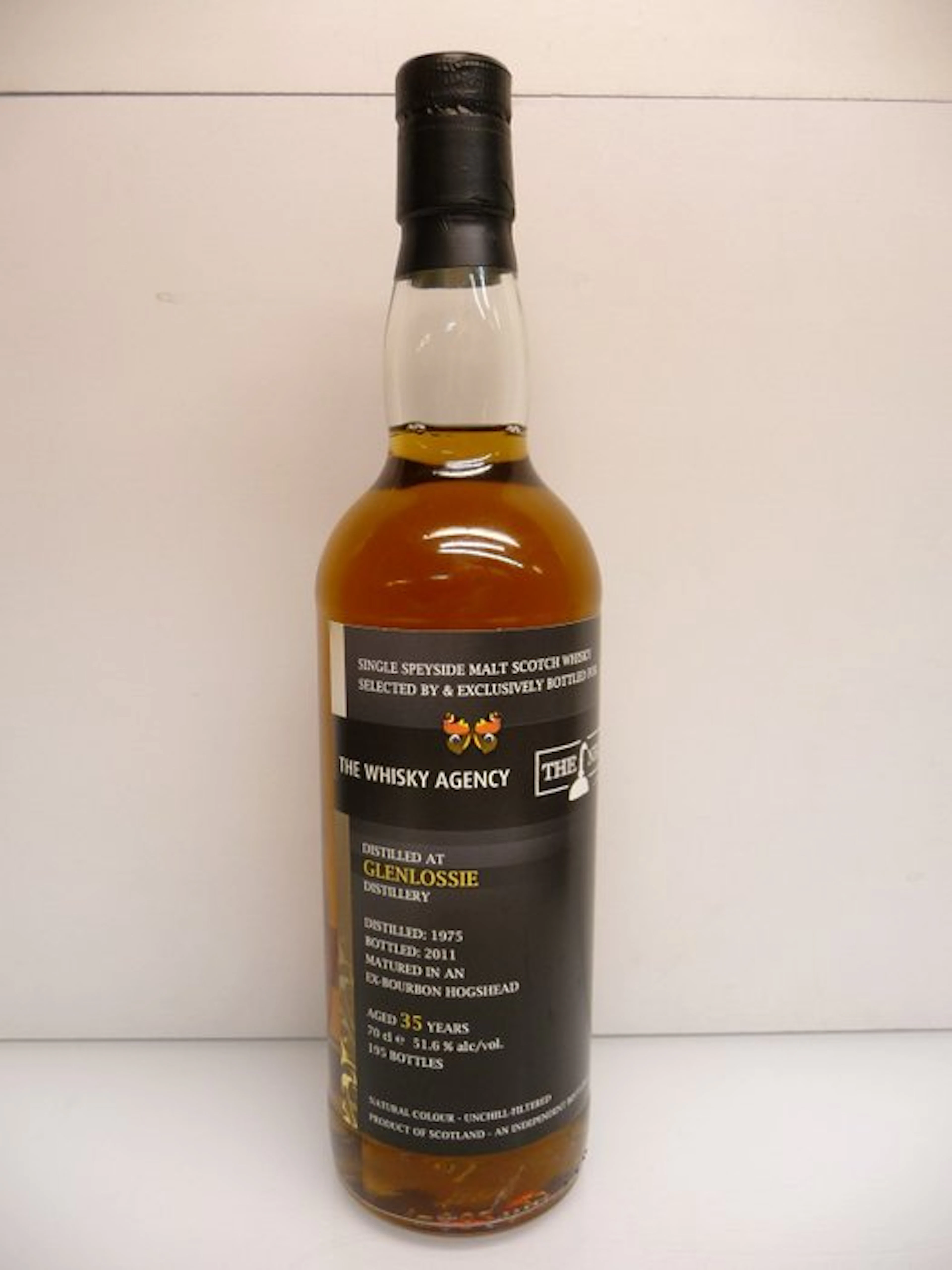 Glenlossie 1975 35 years old One of 195 - The Whisky Agency - b. 2011 - 70cl