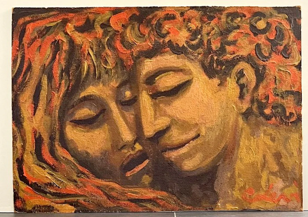 Carlo Levi (1902-1975) - Gli Amanti