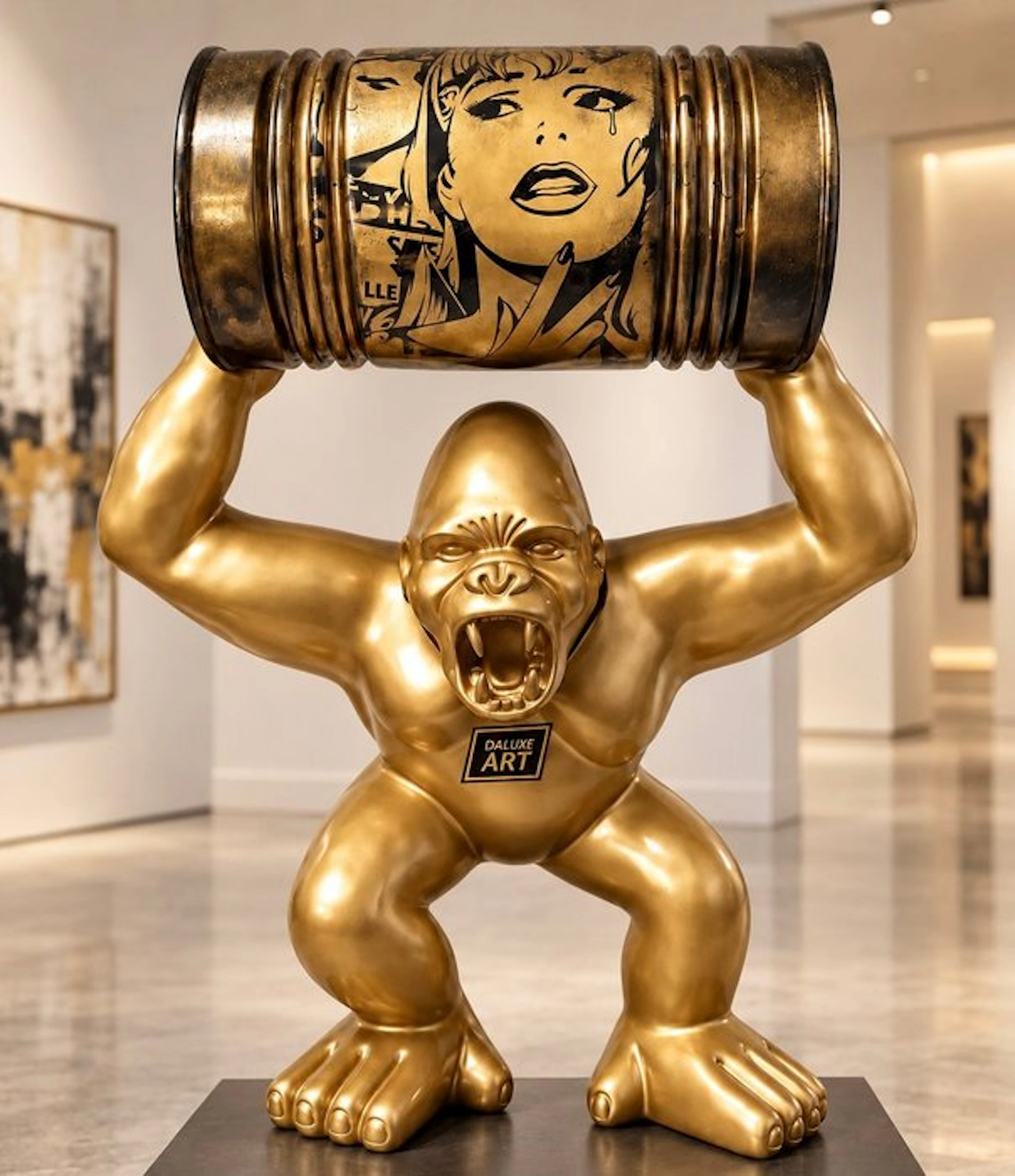 Daluxe Art - 1999 • XL Gorilla Pop Art