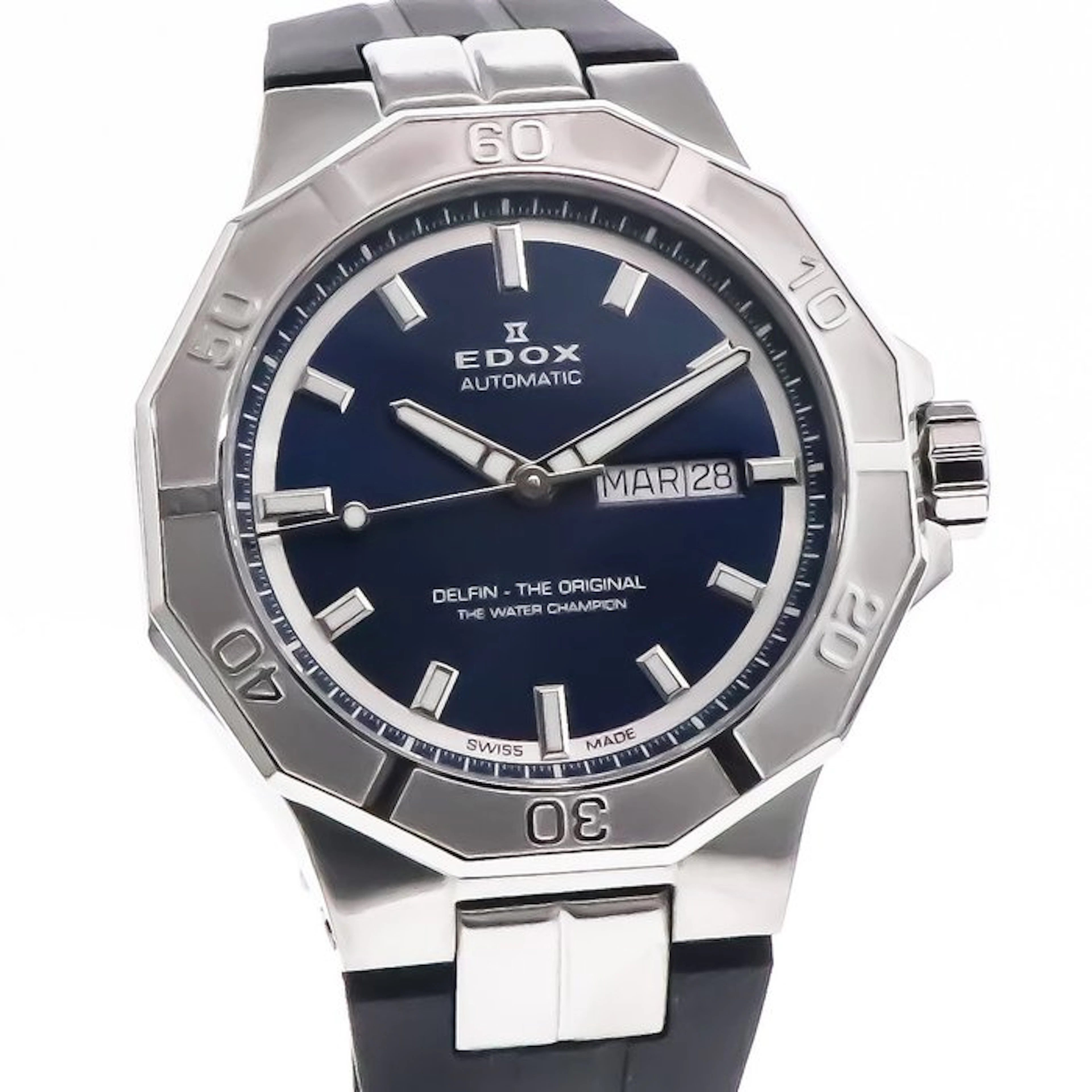 Edox Delphin The Original - Swiss Made Automatic Watch...